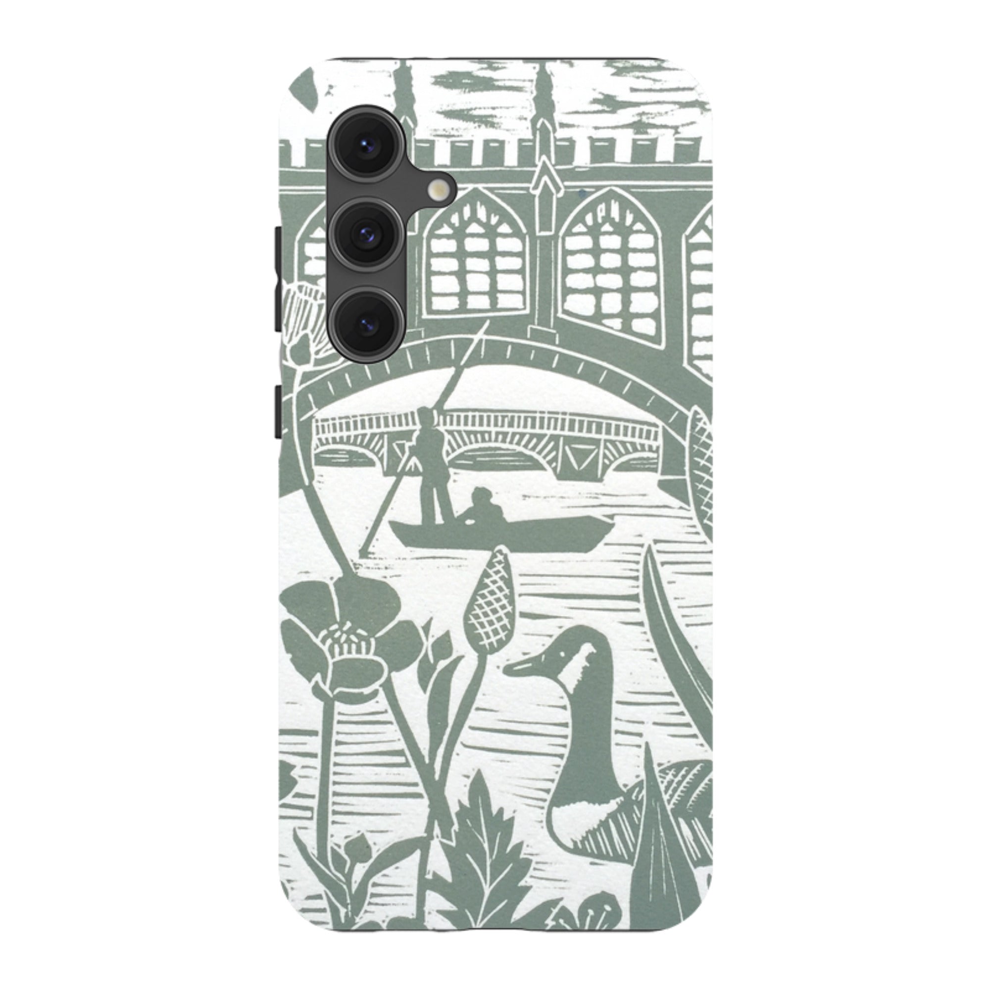 Samsung Tough Case - Punting At Cambridge By Kate Heiss