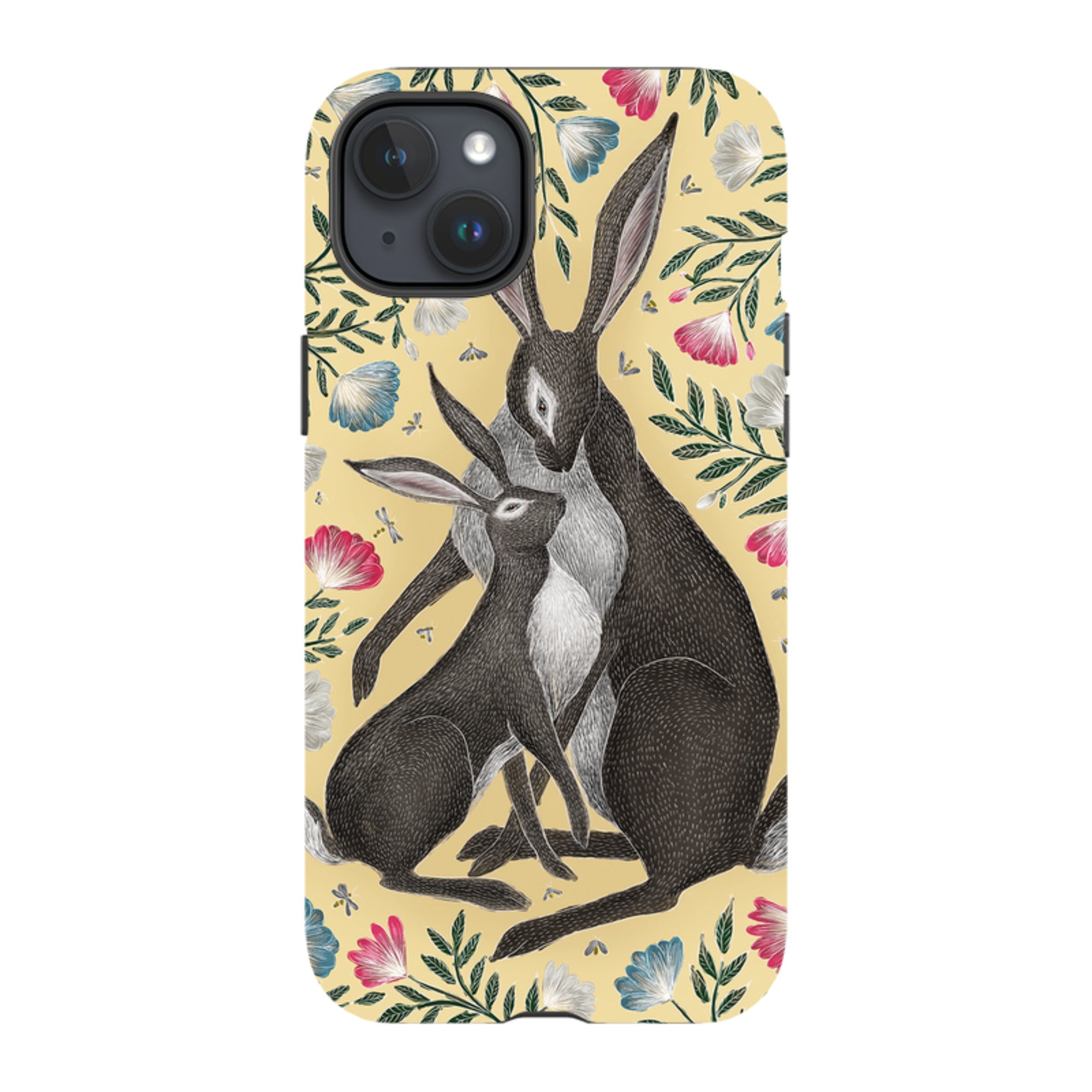 iPhone MagSafe Tough Case -  Mother and baby Hare By Catherine Rowe