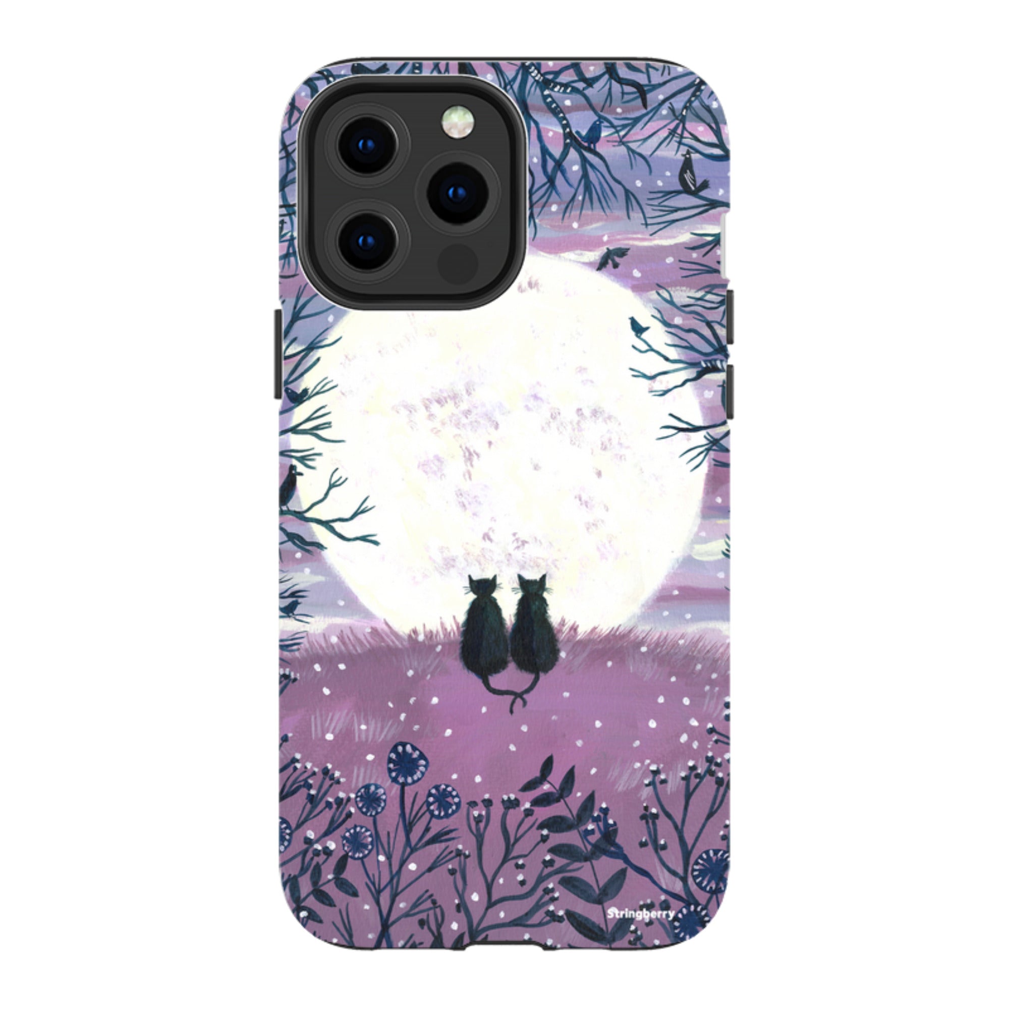iPhone Tough Case - Winter Cats II By Mary Stubberfield