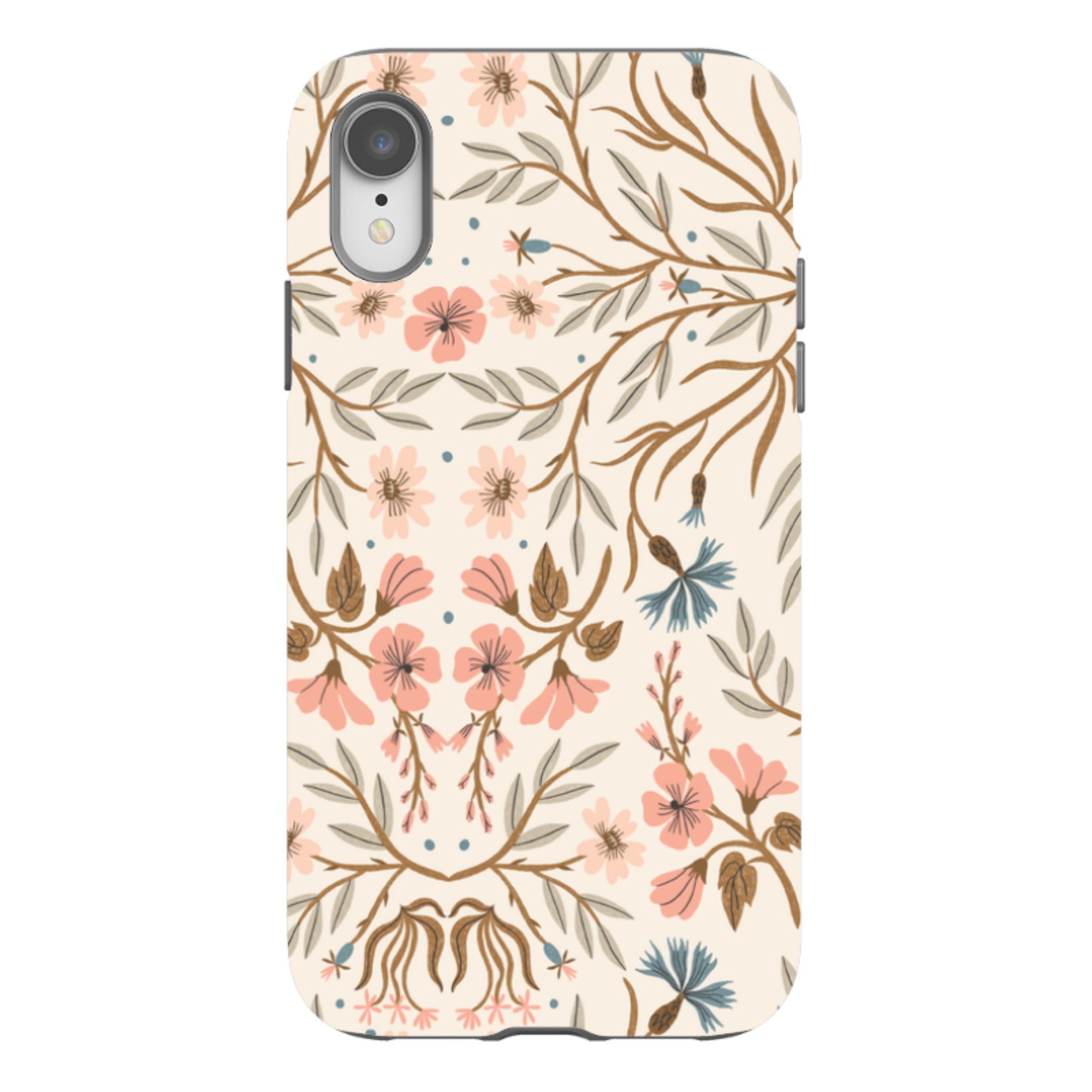 iPhone Tough Case - Jane's Garden Pattern By Meghann Rader