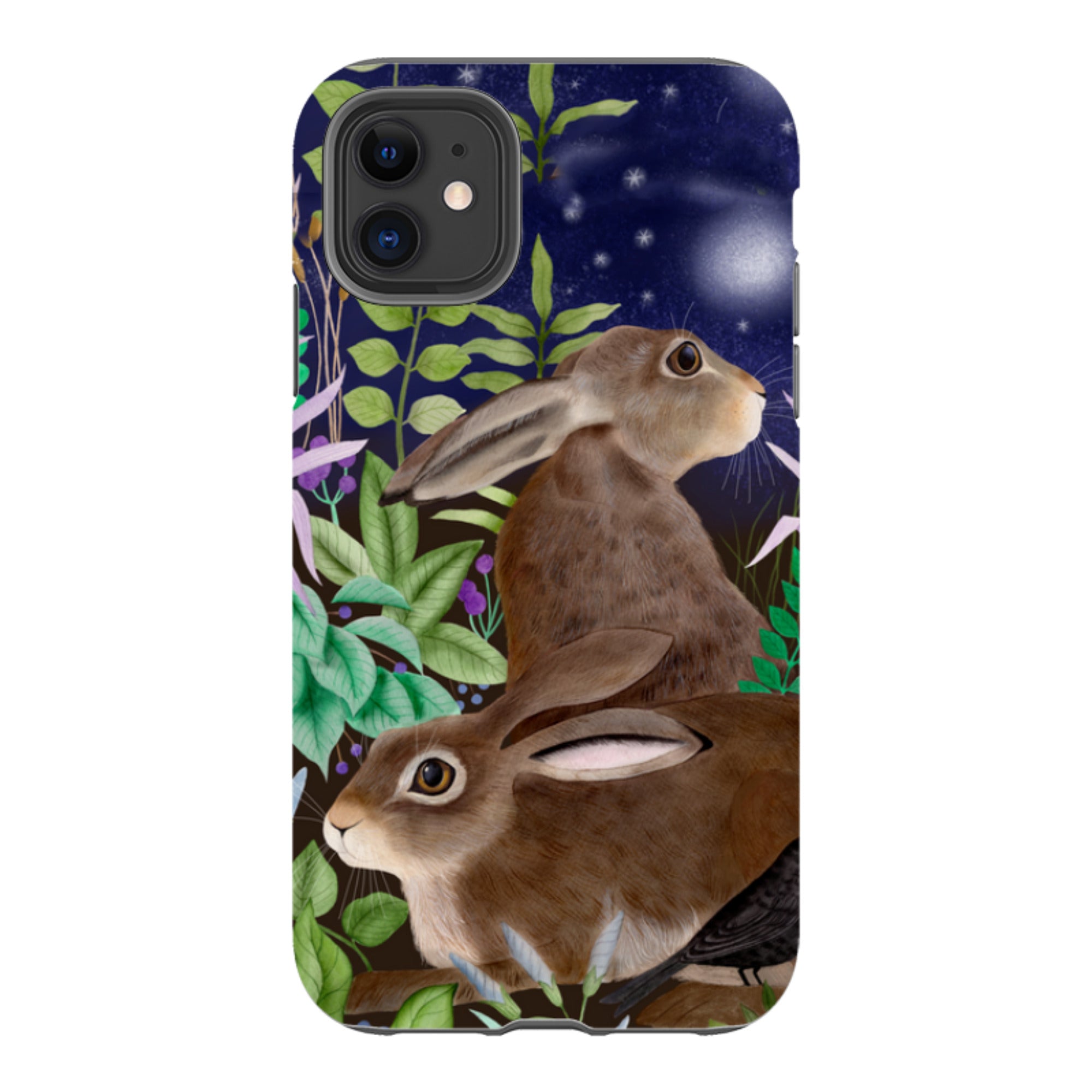 iPhone Tough Case - Hares By Bex Parkin