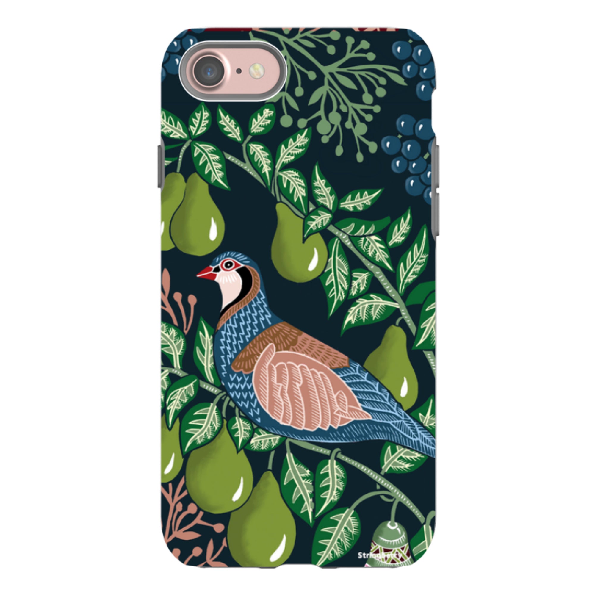 iPhone Tough Case - Partridge In Pear Tree By Kate Heiss