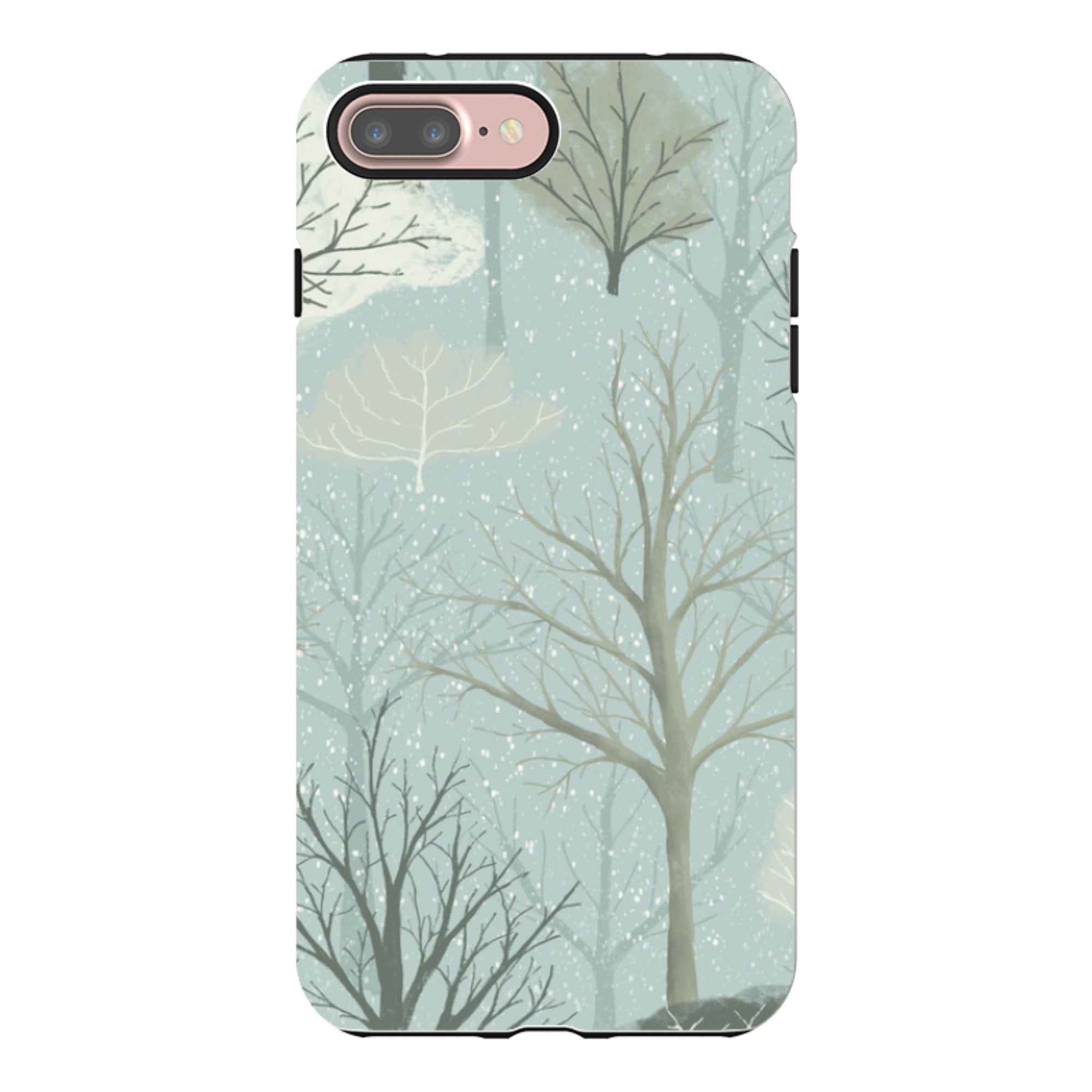 iPhone Tough Case - Winter Trees By Maja Lindberg