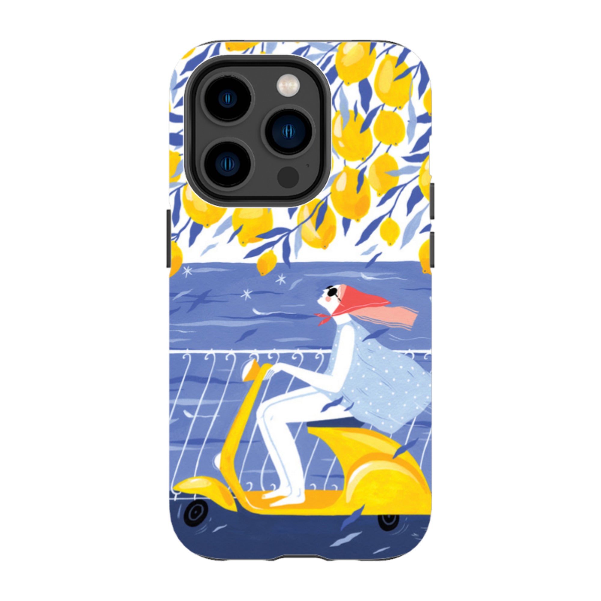 iPhone Tough Case - Amalfi Ride By Madalina Andronic