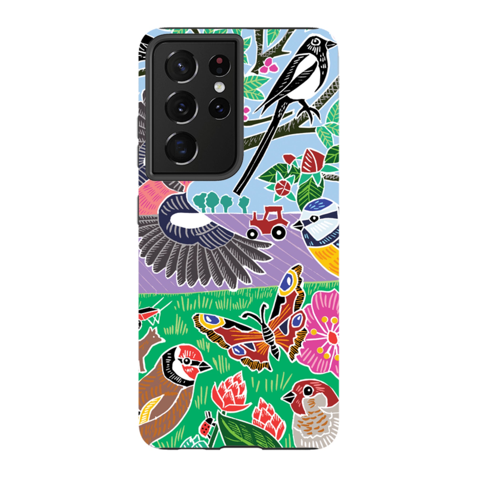 Samsung Tough Case - Garden Bird Jigsaw B By Kate Heiss