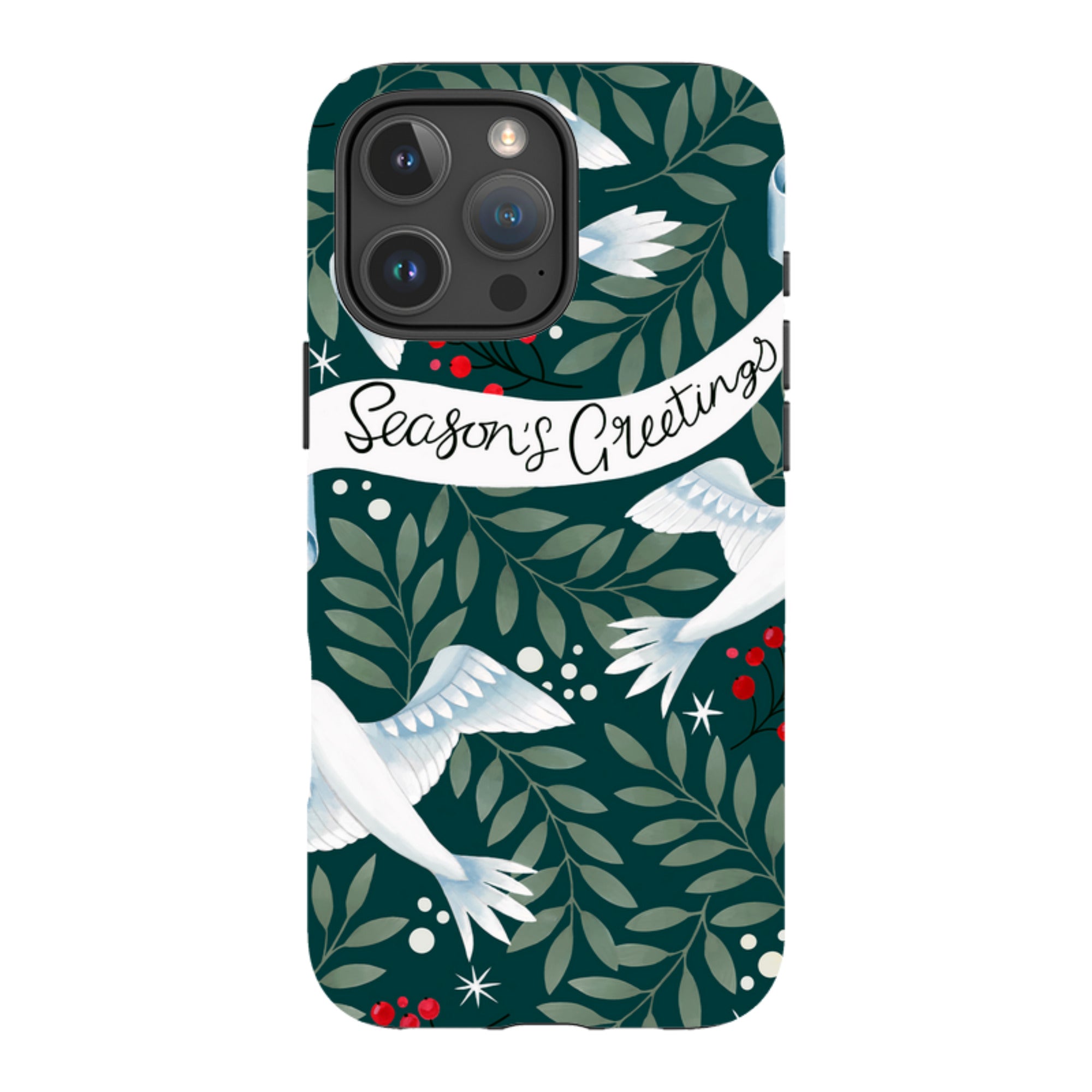 iPhone Tough Case - Seasons Greetings By Bex Parkin