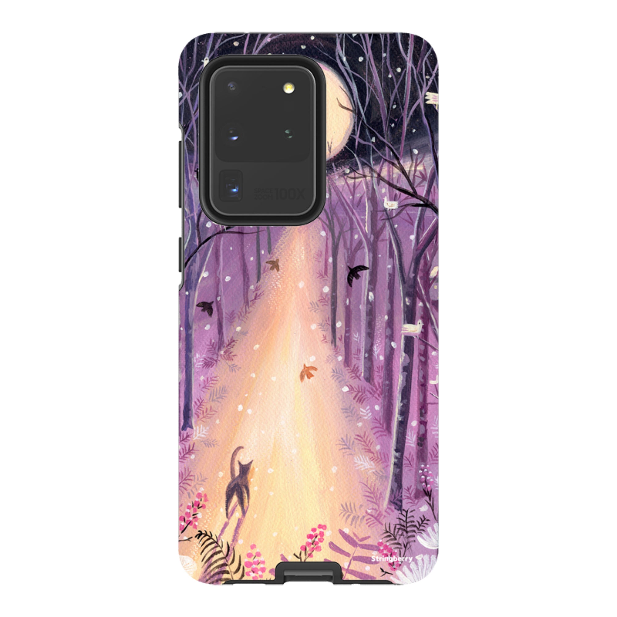 Samsung Tough Case - Forest Cat By Mary Stubberfield
