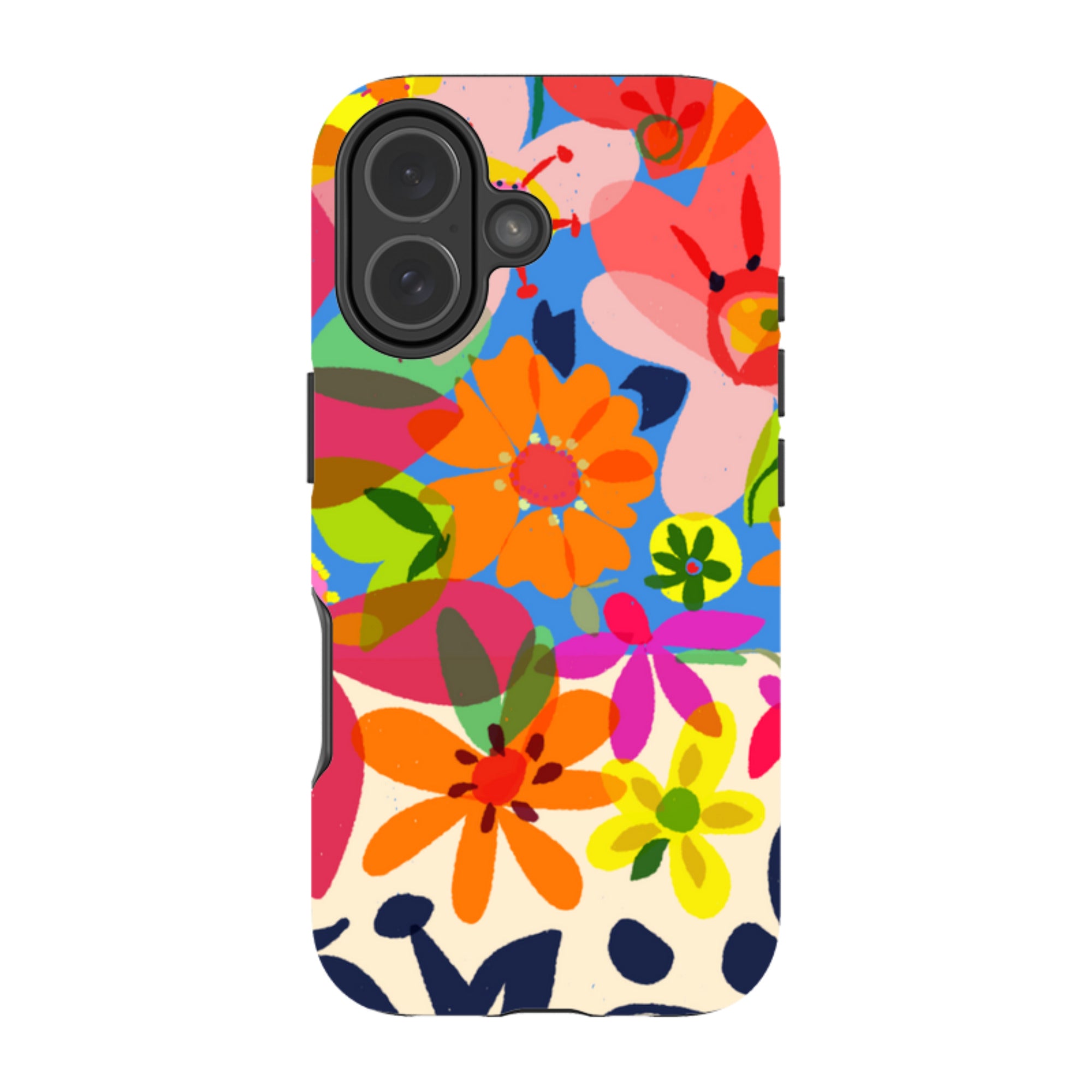 iPhone Tough Case - Beautiful Blooms By Sarah Campbell