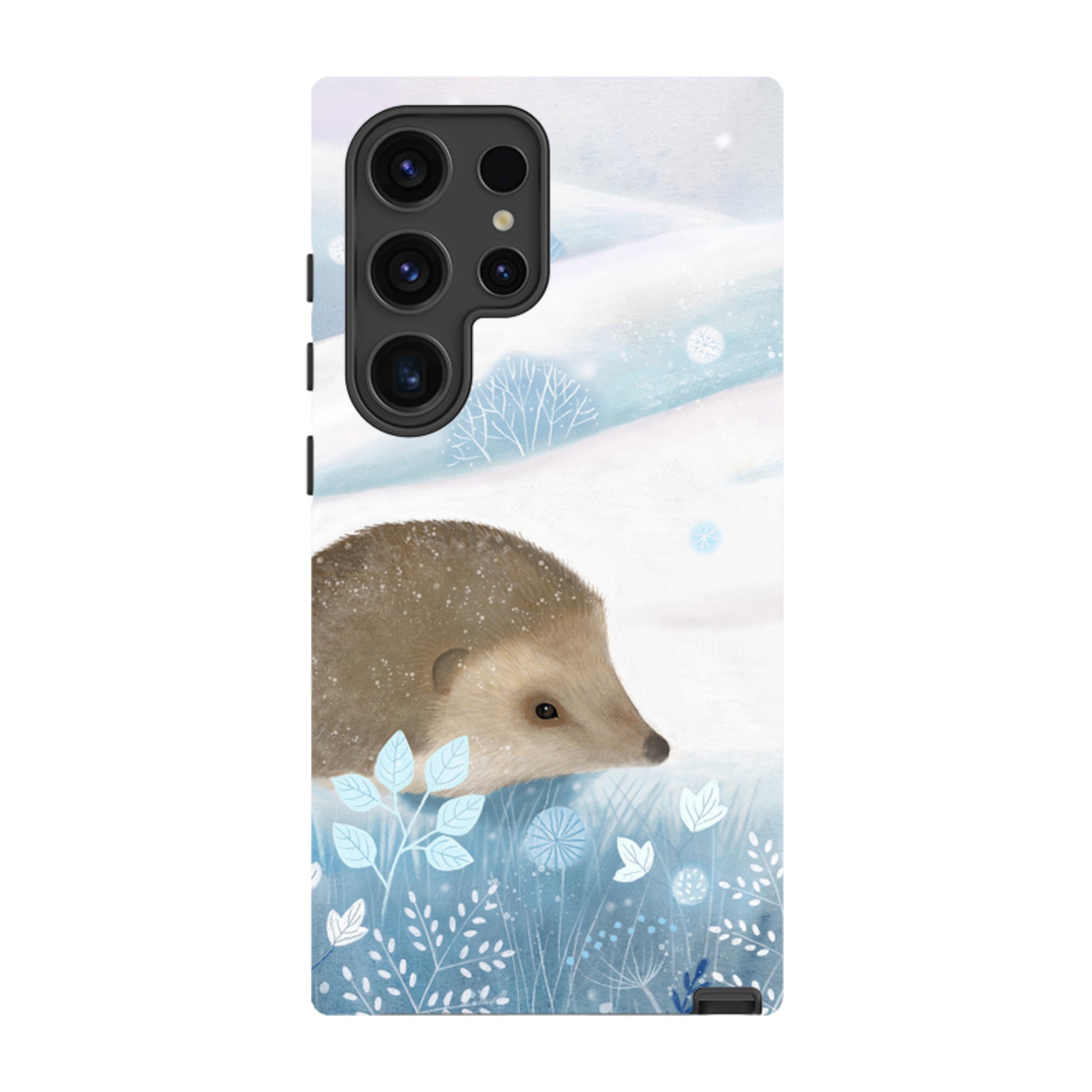 Samsung Tough Case - Winter Hedgehog By Bex Parkin