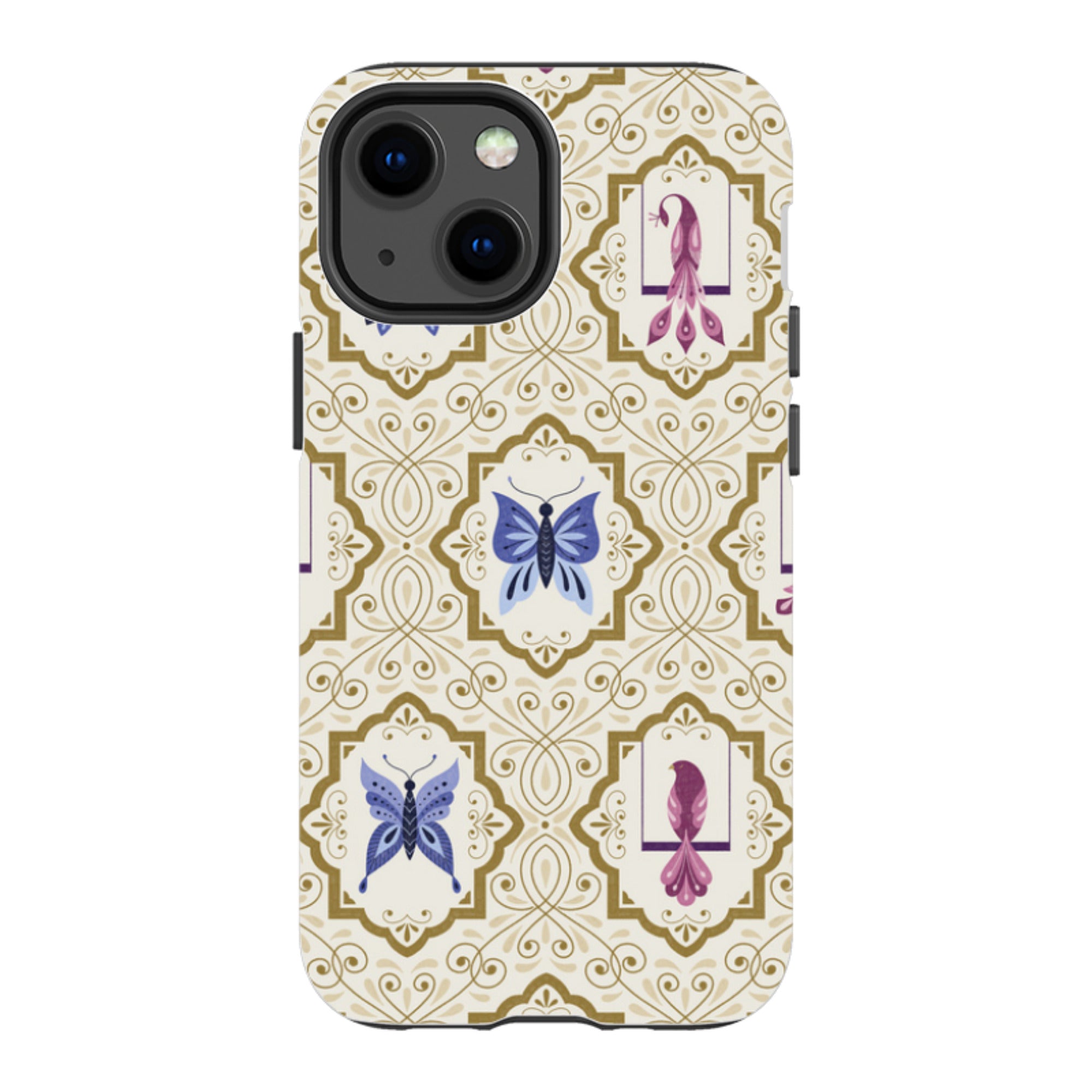 iPhone Tough Case - Wingframes Ivory By Jenny Zemanek