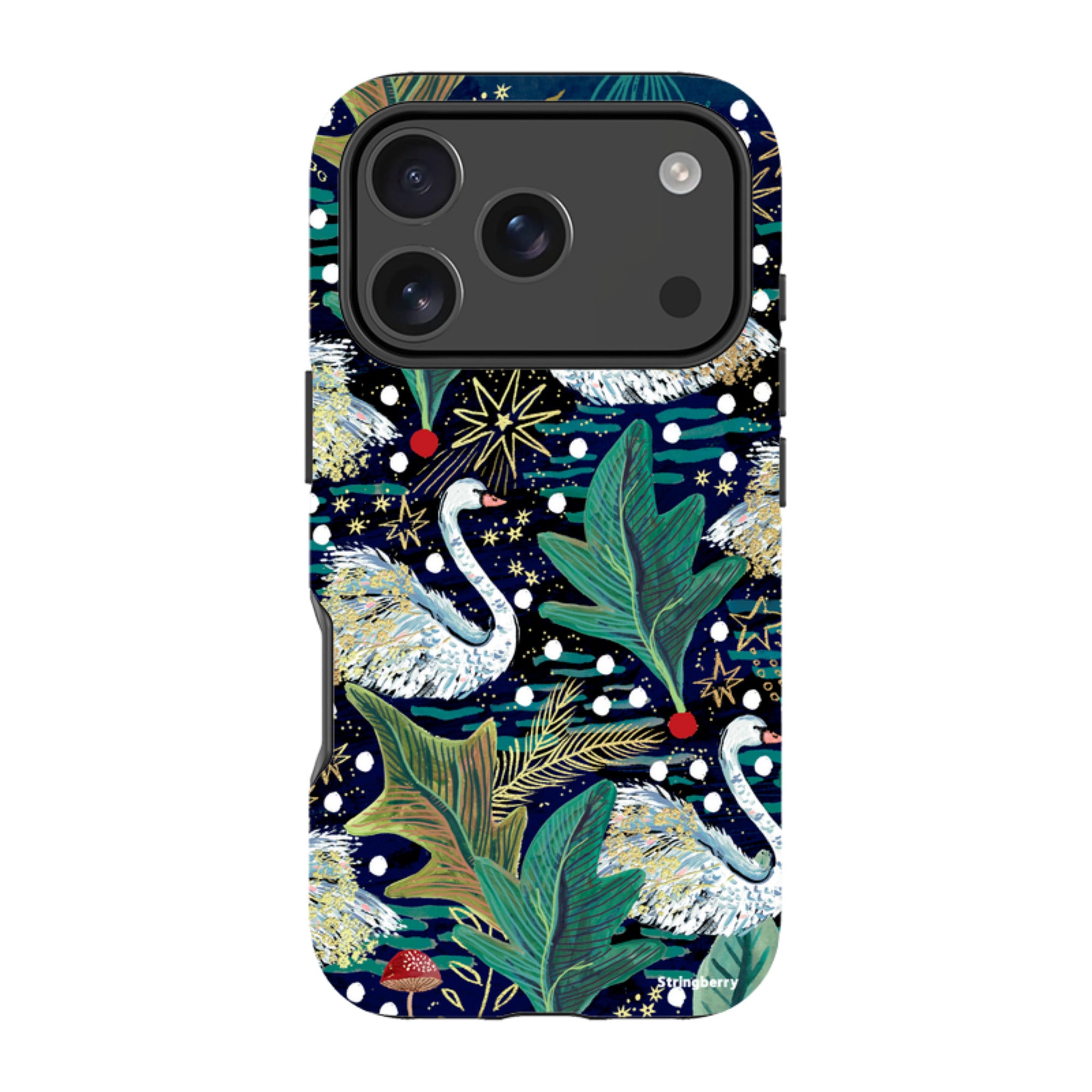 iPhone MagSafe Tough Case - Swan By Emma Frances Grant