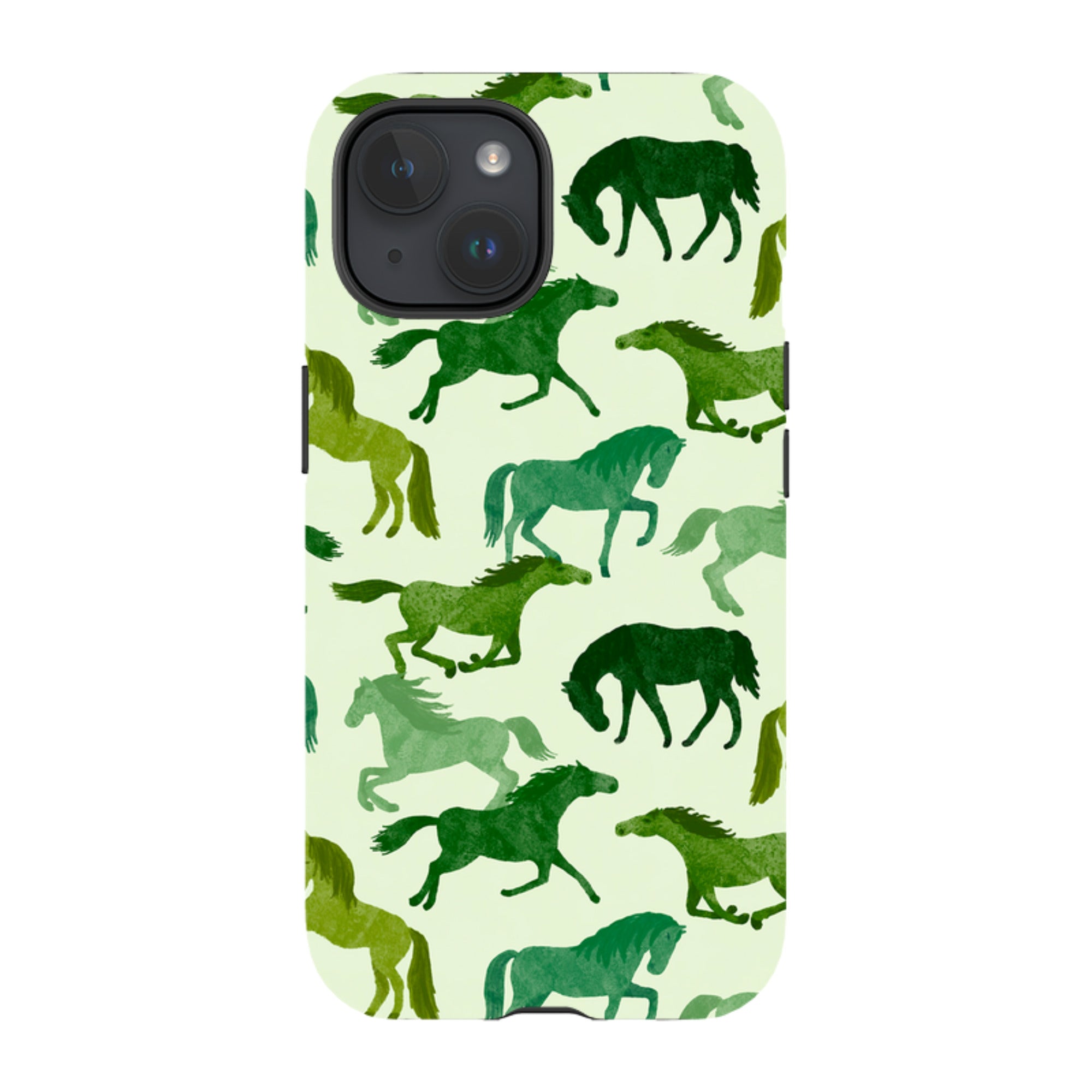 iPhone Tough Case - Wild Horses By Katherine Quinn
