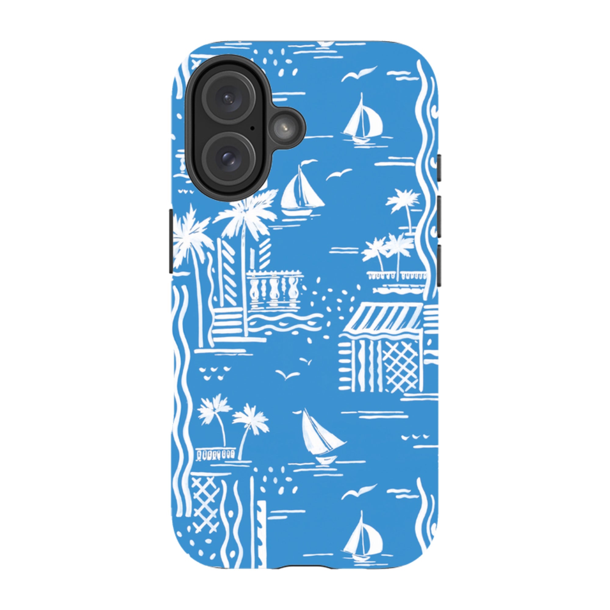 iPhone Tough Case - Cote D'Azur Boats By Sarah Campbell