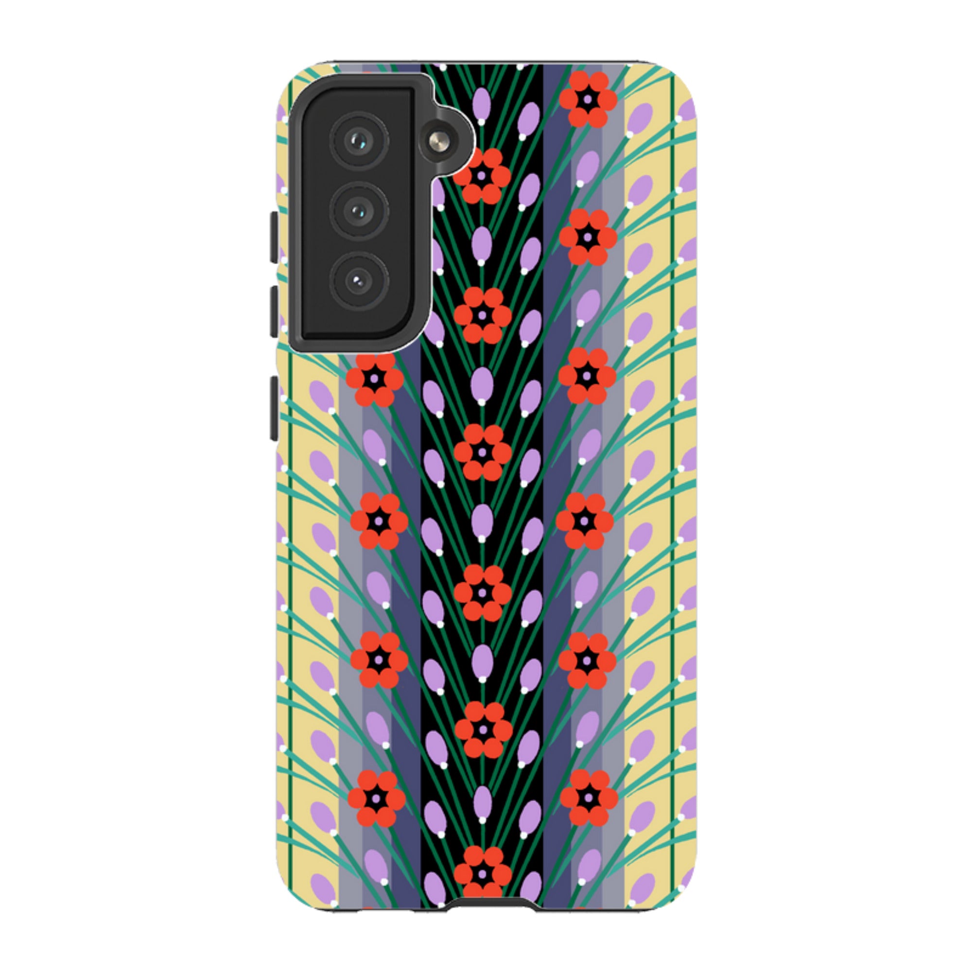 Samsung Tough  Case - Lavender Yellow By Cressida Bell