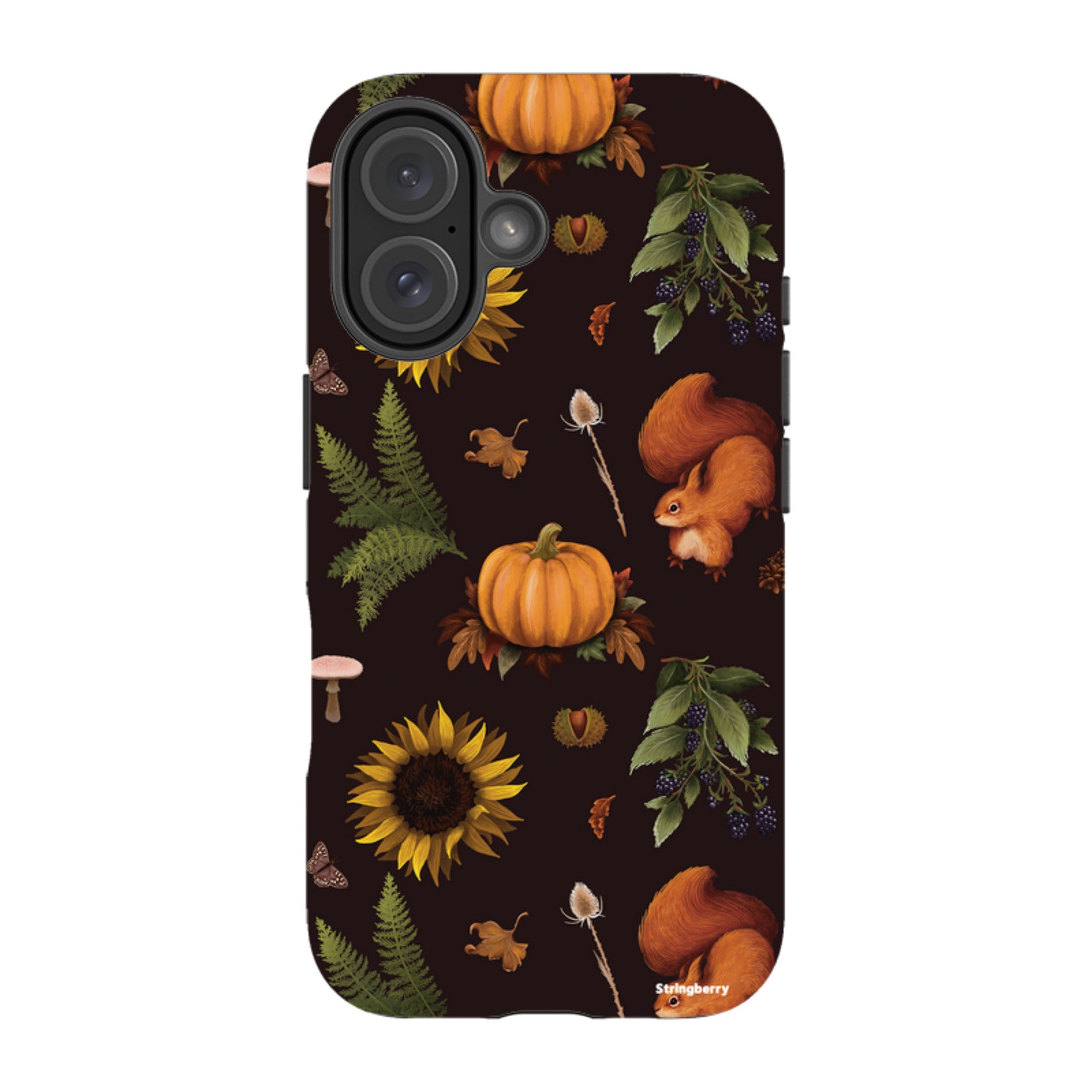 iPhone Tough Case - Autumn Pattern I By Anna Stead
