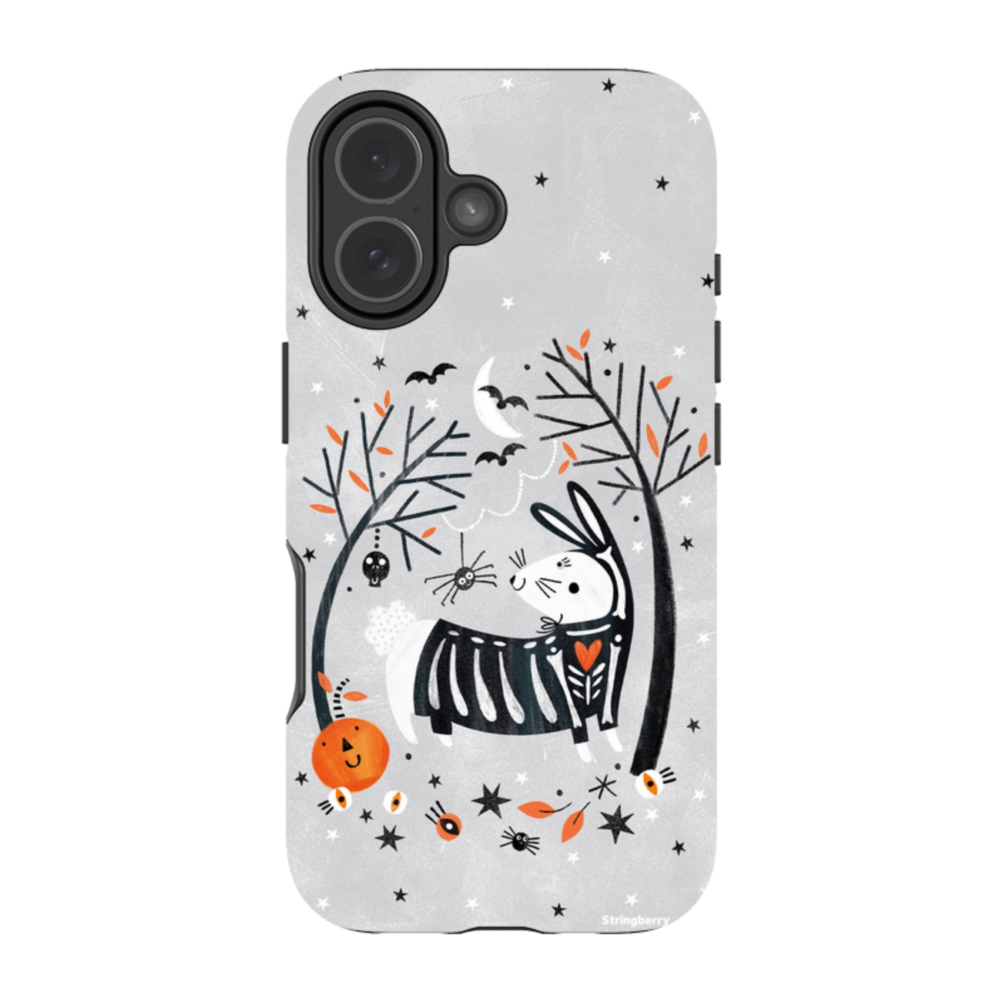 iPhone Tough Case - Spooky Rabbit By Ali Brookes