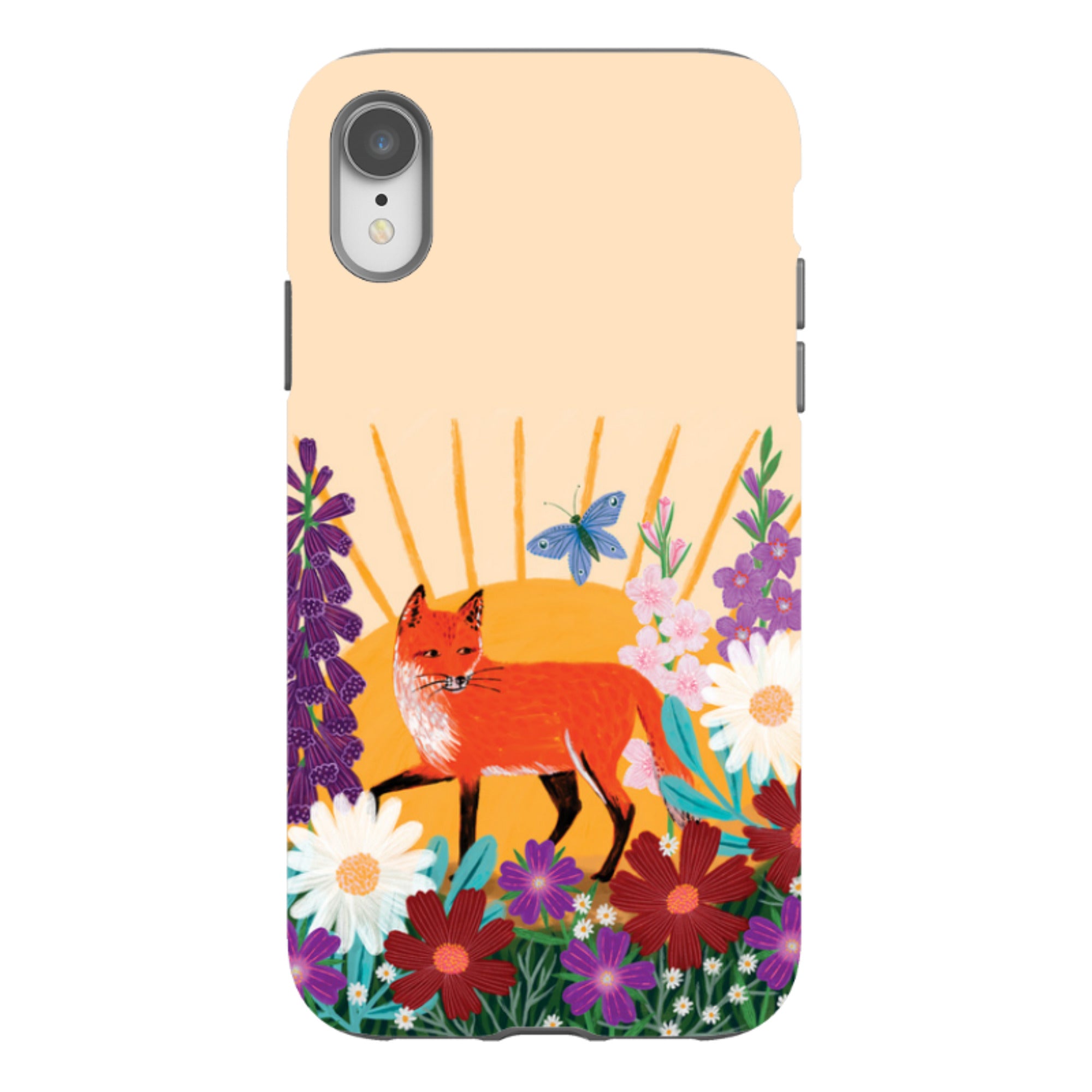 iPhone Tough Case - Summer Fox By Lee Foster Wilson