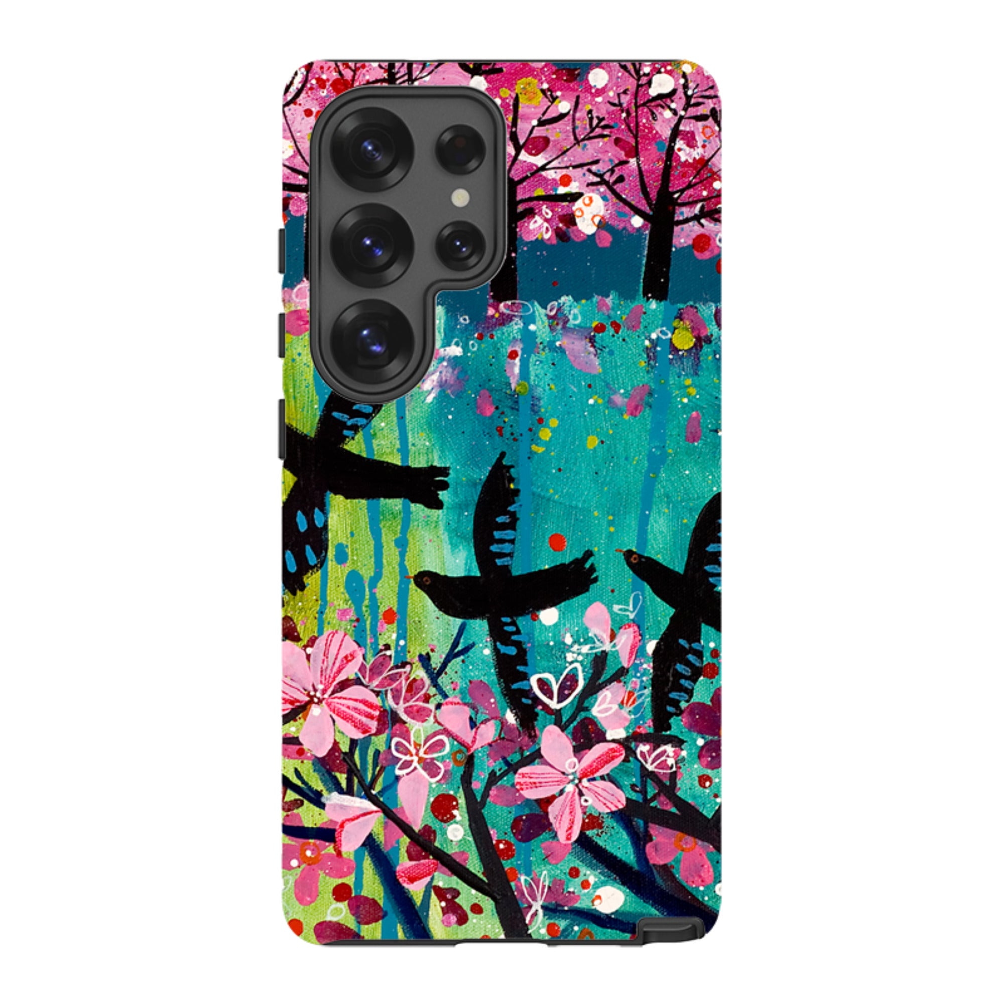 Samsung Tough Case - Blackbirds By Claire West