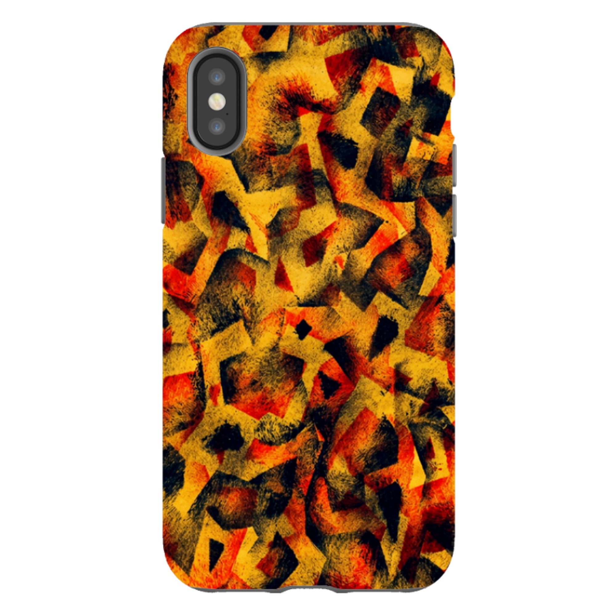 iPhone Tough Case - Abstract Cubism