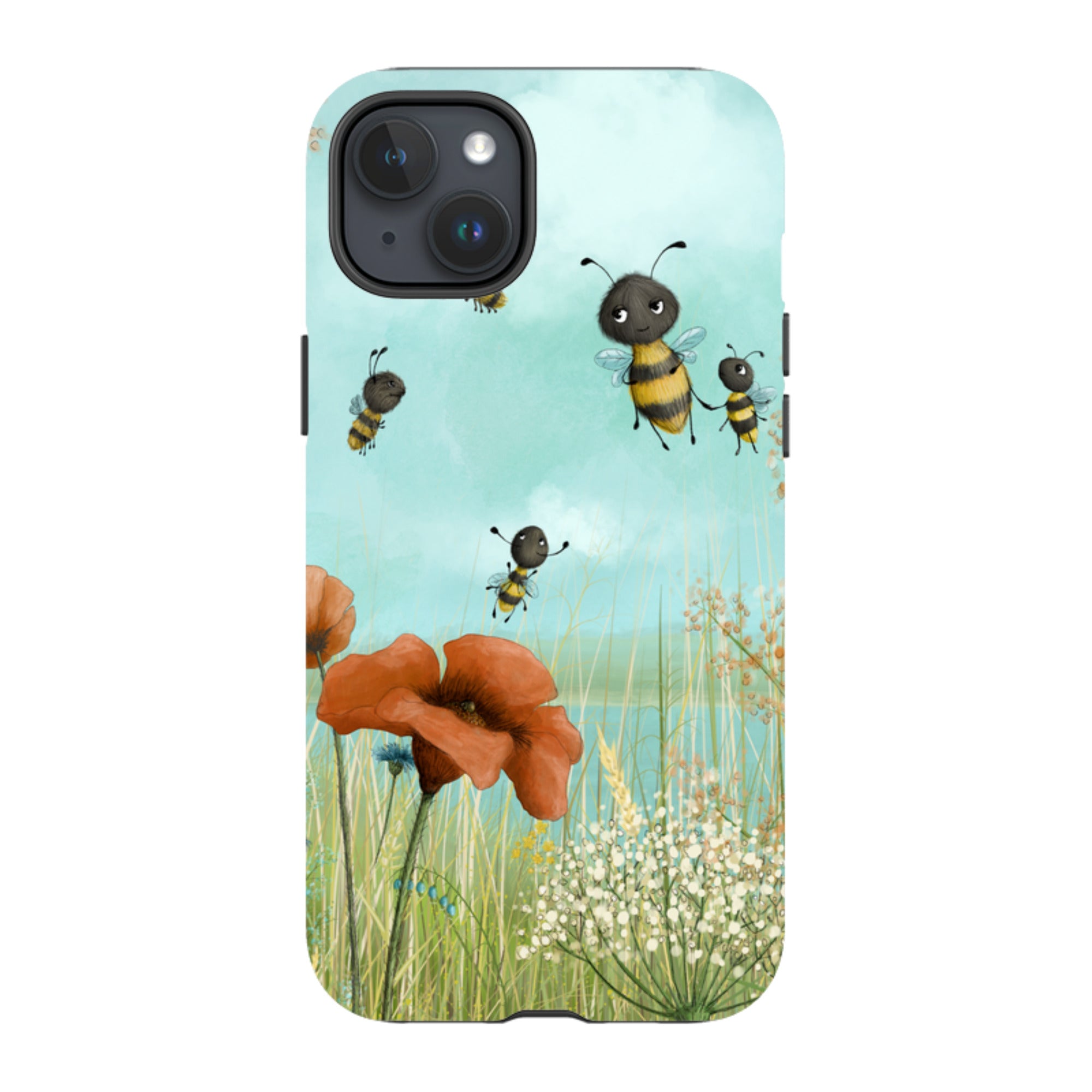 iPhone Tough Case - Flower Field By Maja Lindberg