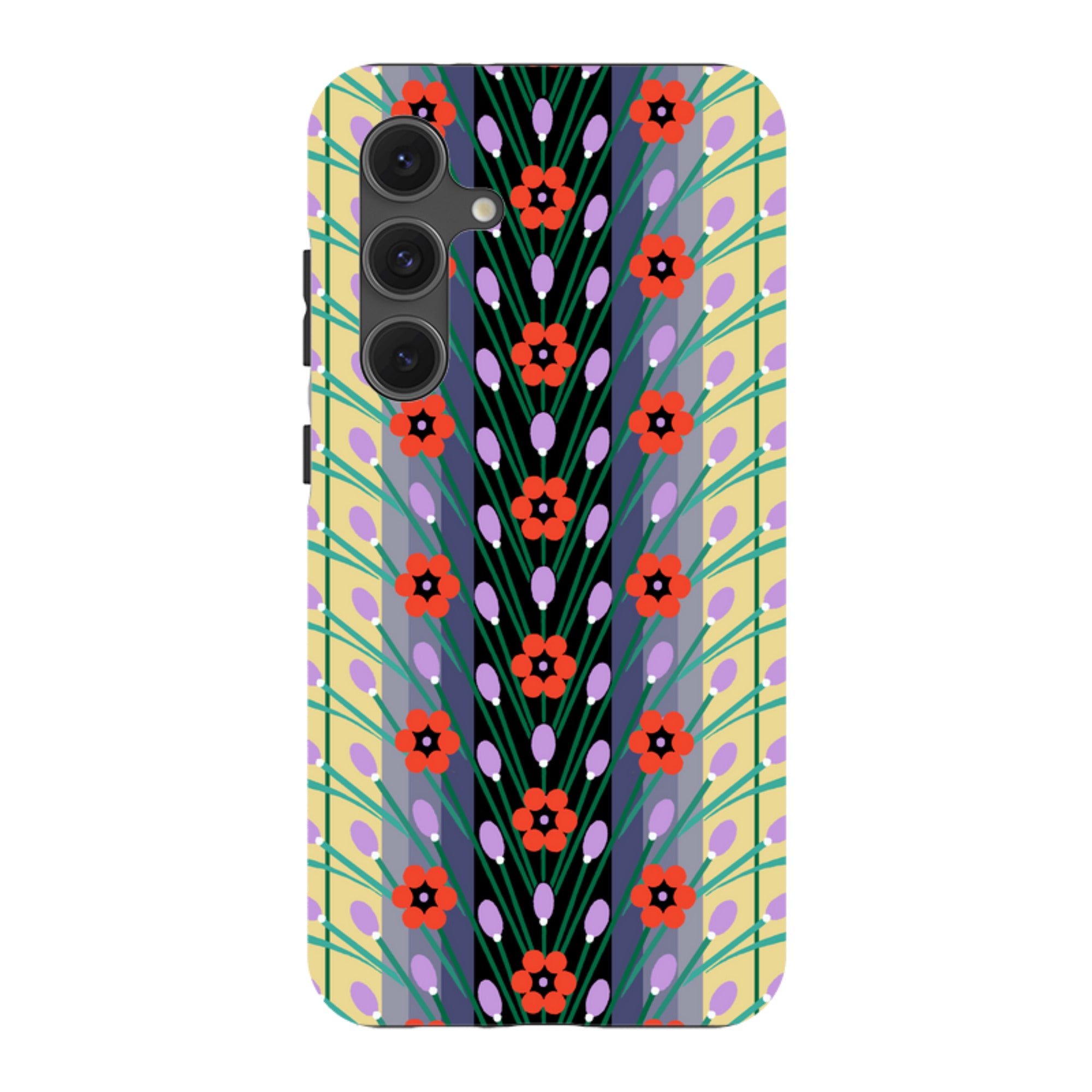 Samsung Tough  Case - Lavender Yellow By Cressida Bell