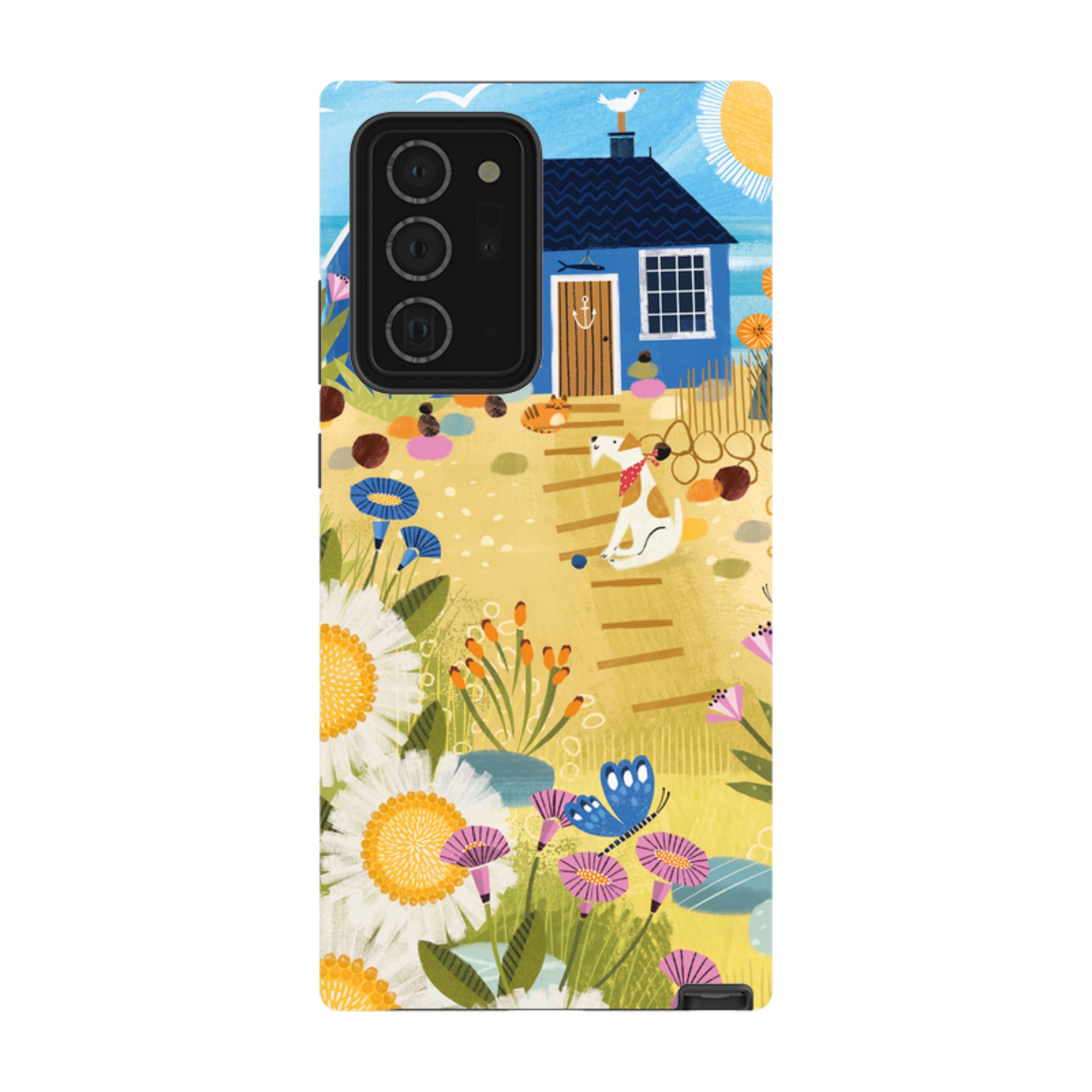 Samsung Tough  Case - Beach House By Ali Brookes