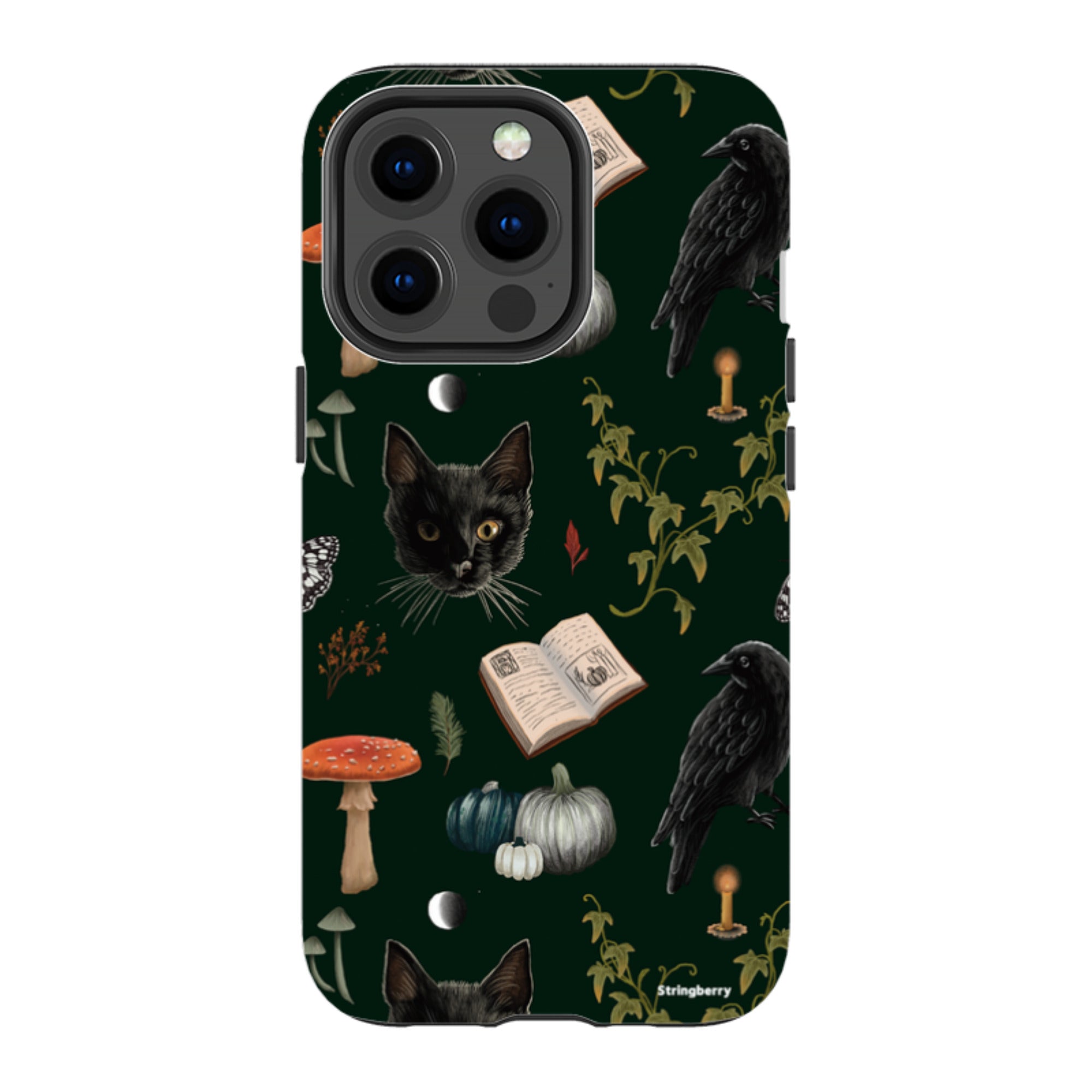 iPhone Tough Case - Halloween Pattern I By Anna Stead