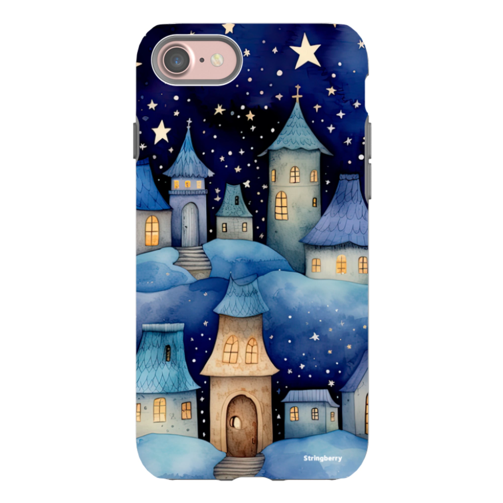 iPhone Tough Case - Blue Stars