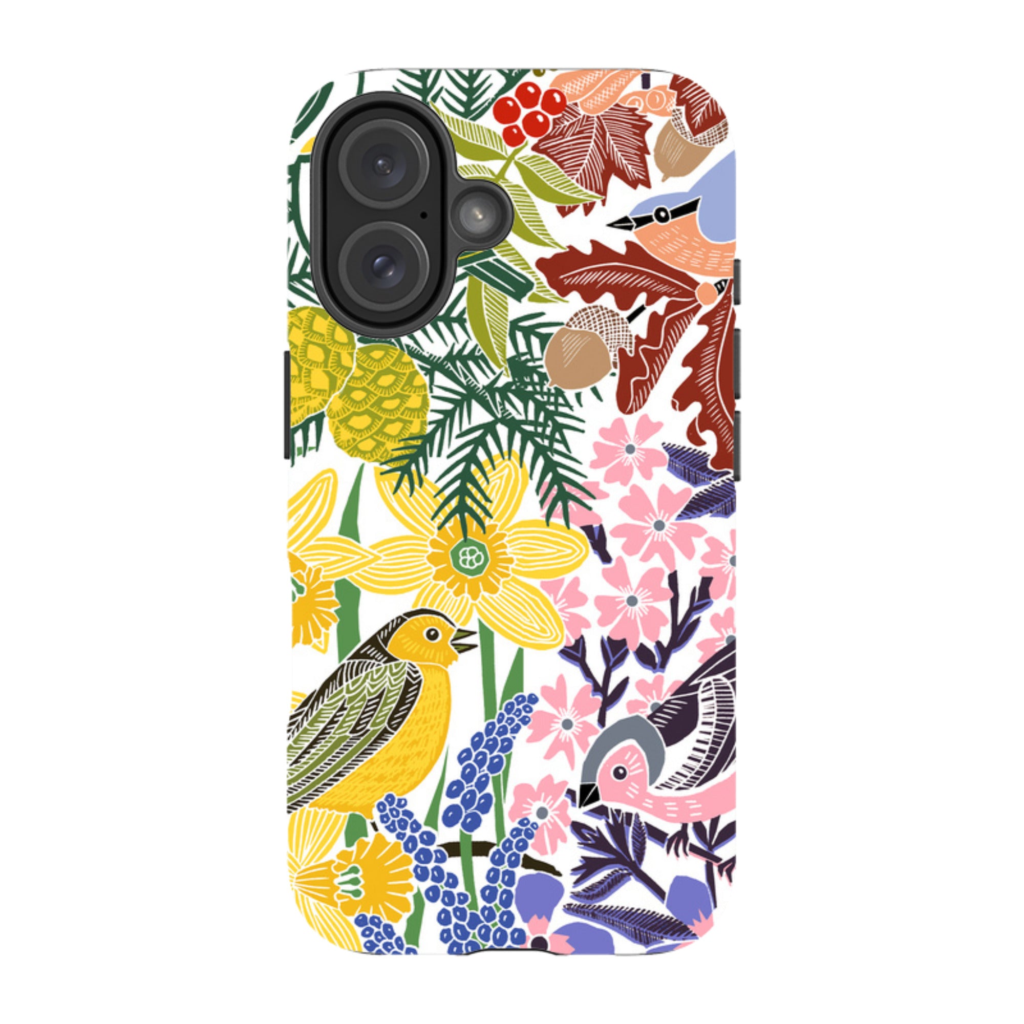 iPhone Tough Case - Embrace The Seasons By kate Heiss