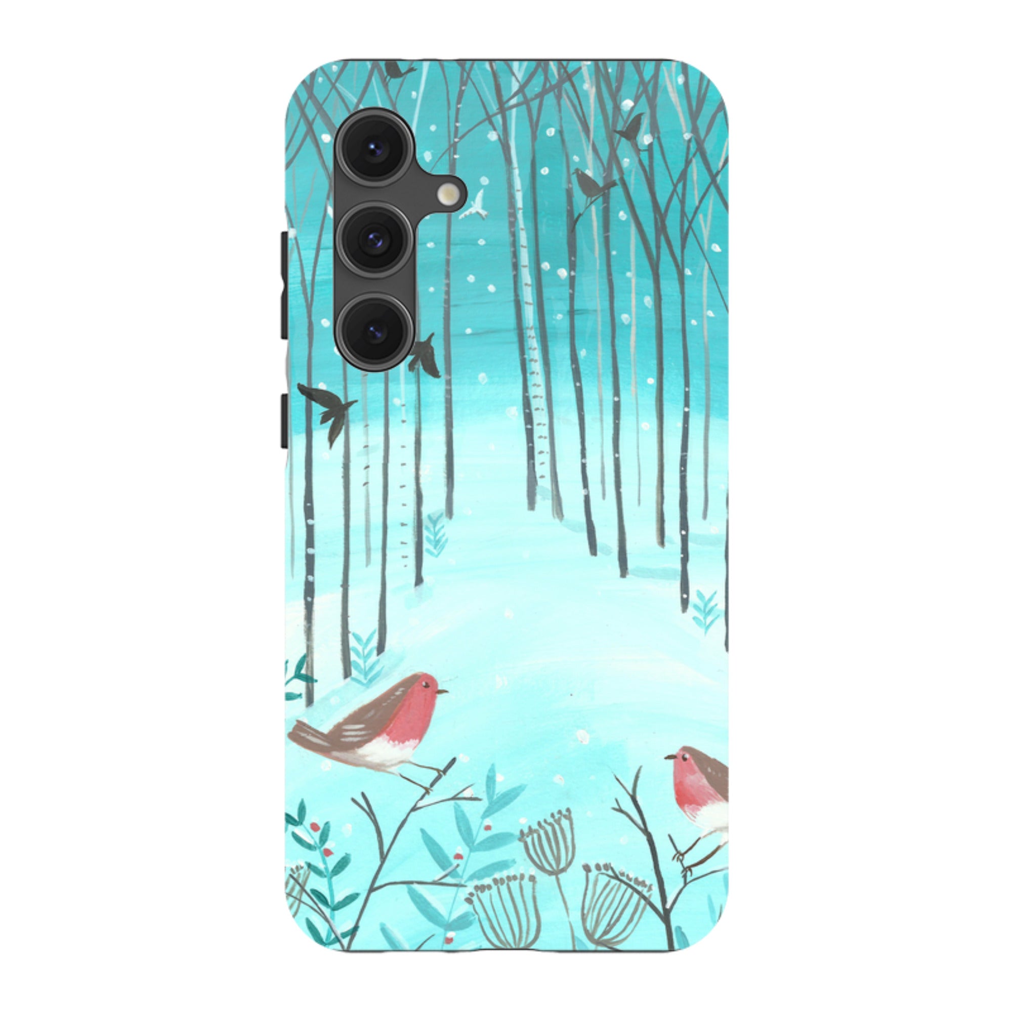 Samsung Tough Case - Winter Forest By Mary Stubberfield