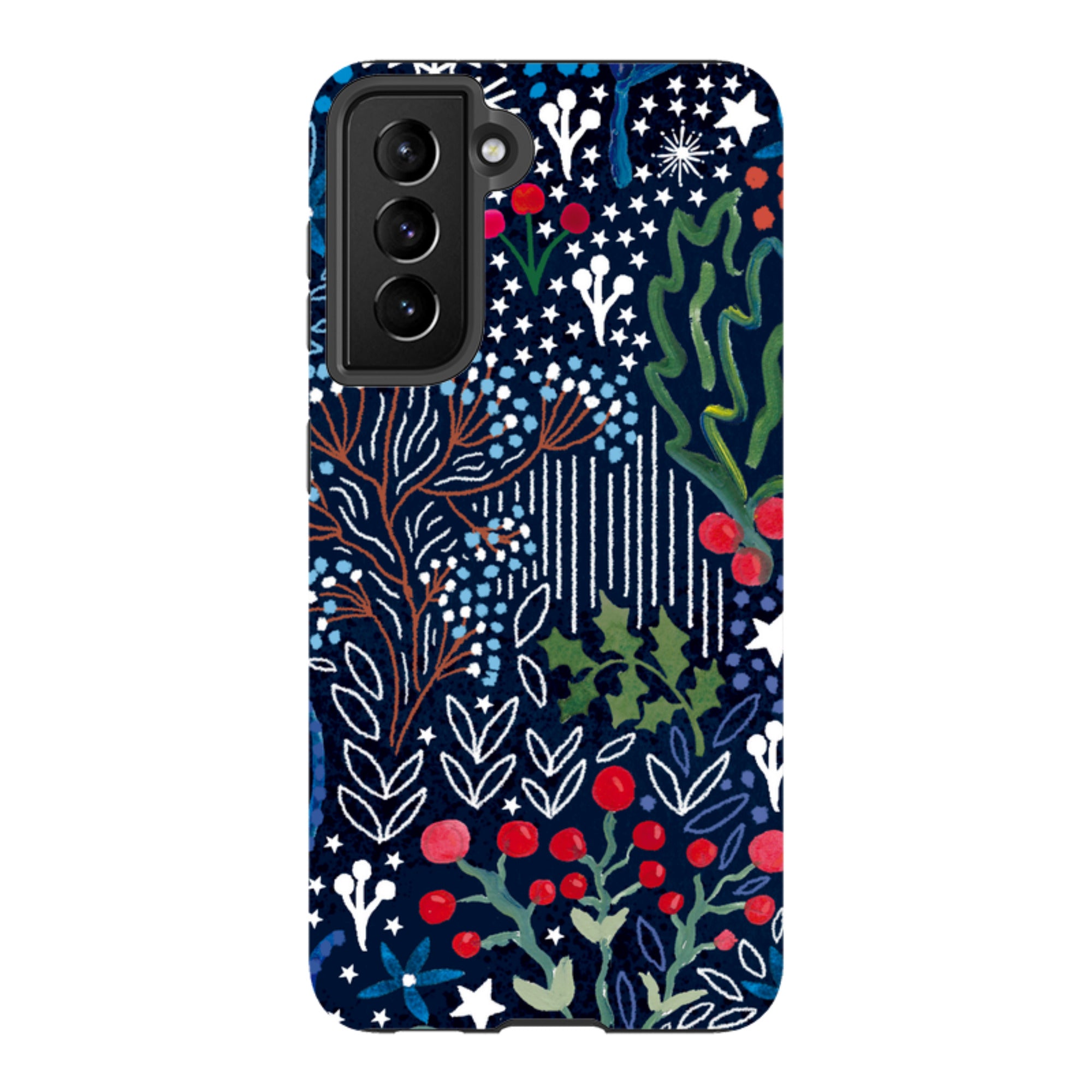 Samsung Tough Case - Winter Flowers II By Emma Frances Grant