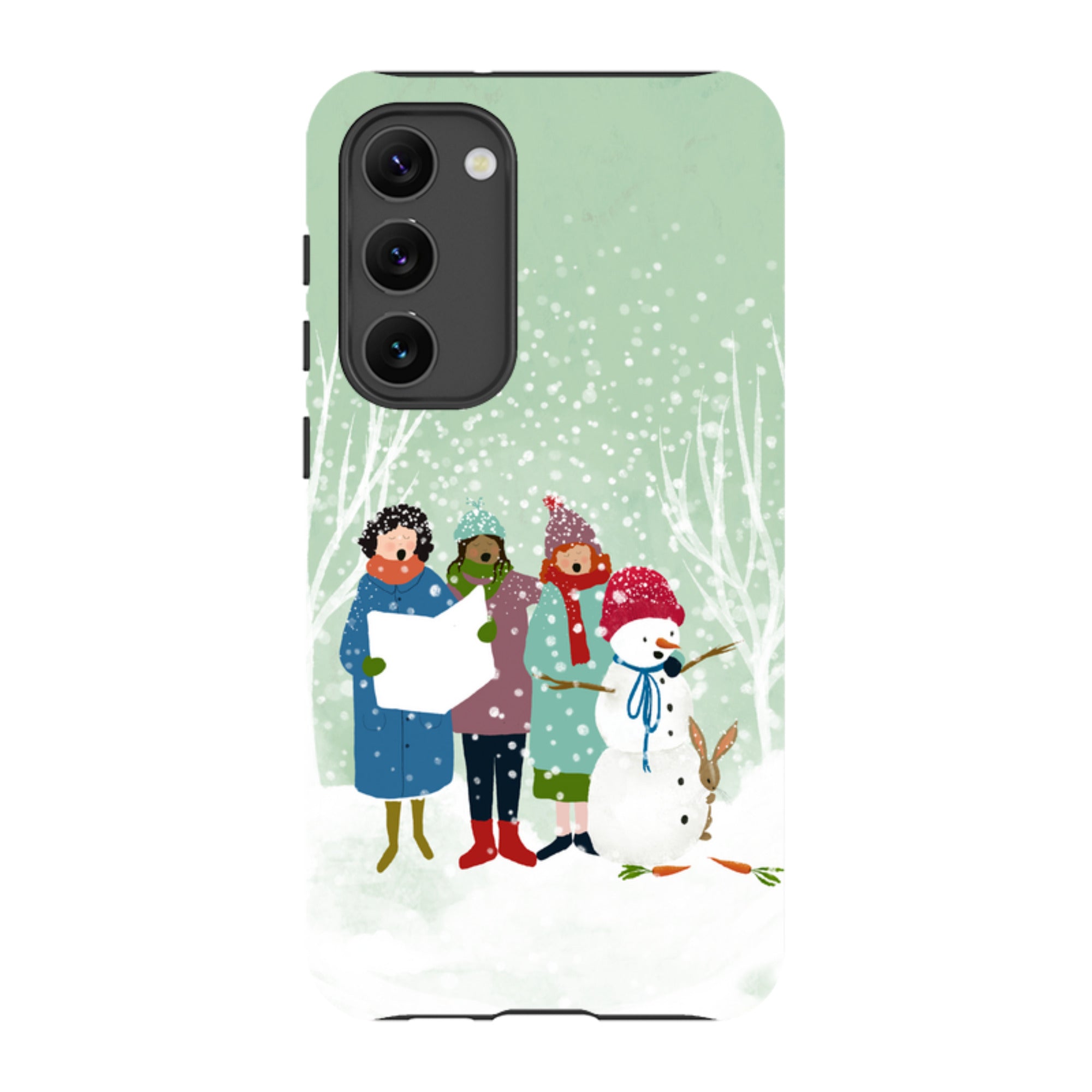 Samsung Tough Case - Card Singers 3 By Katherine Quinn