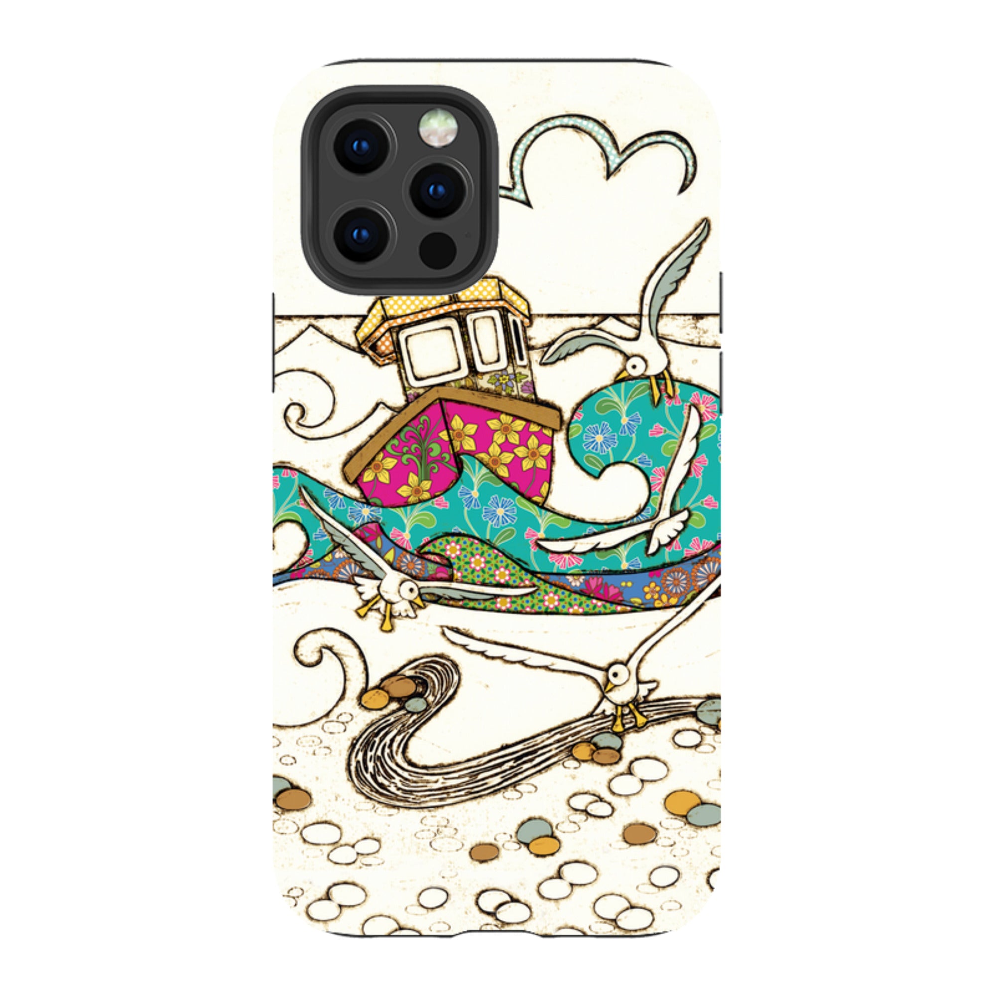 iPhone Tough Case - Fishing Boat By Amelia Bowman