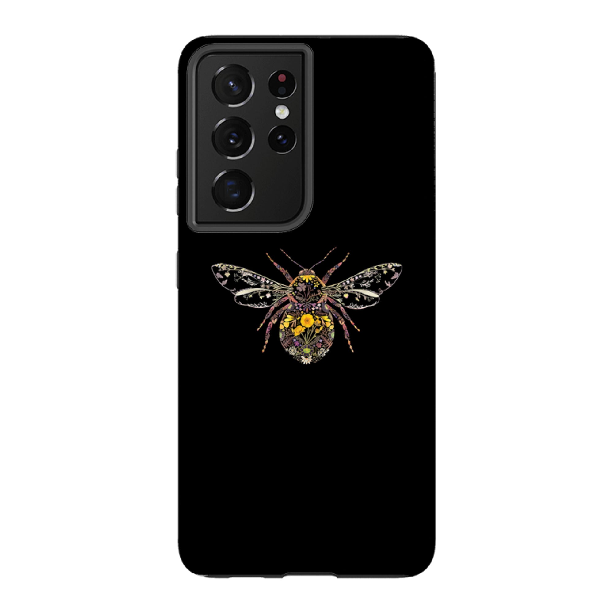 Samsung Tough  Case - Floral Bumble Bee By Helen Ahpornsiri
