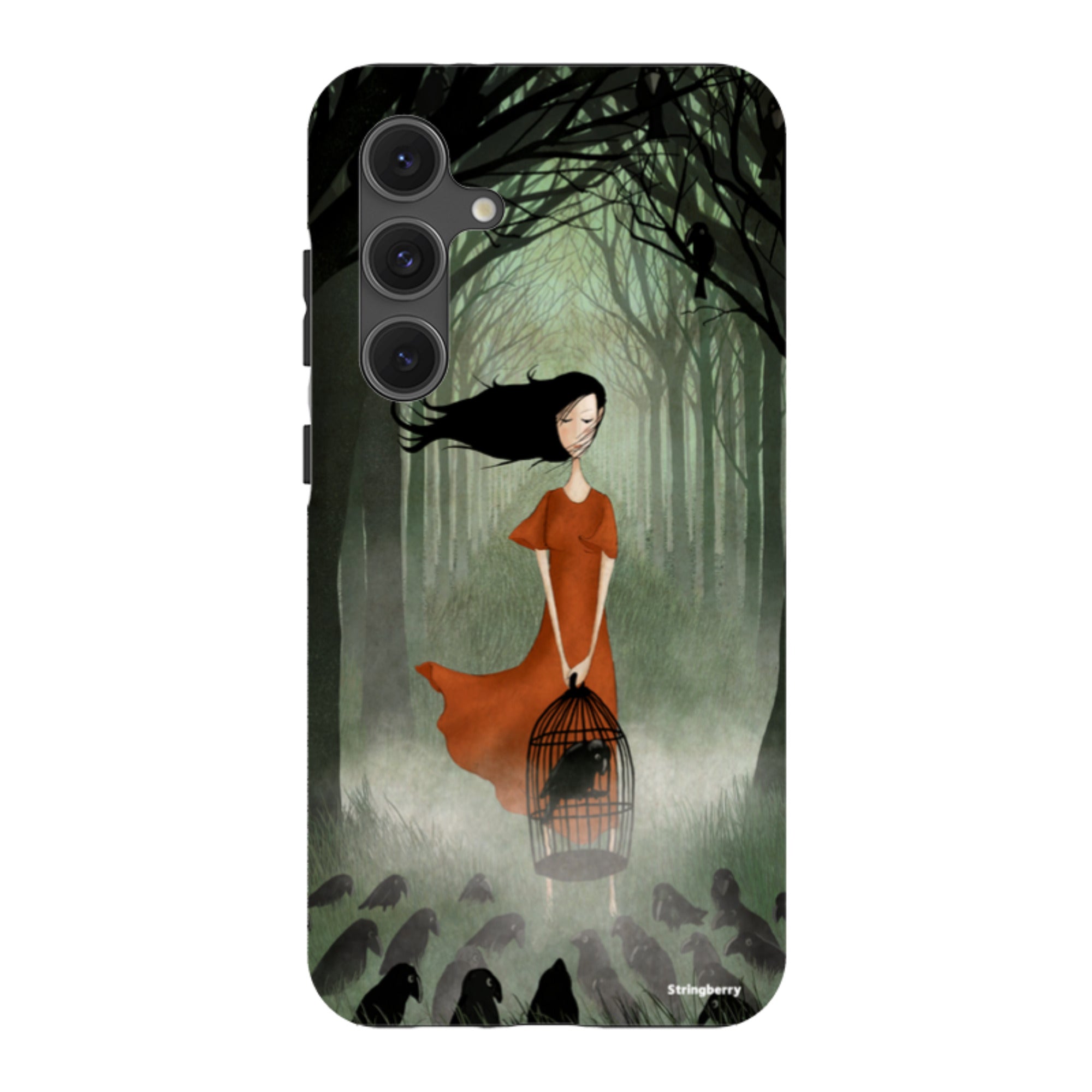 Samsung Tough Case - The Raven Girl By Maja Lindberg