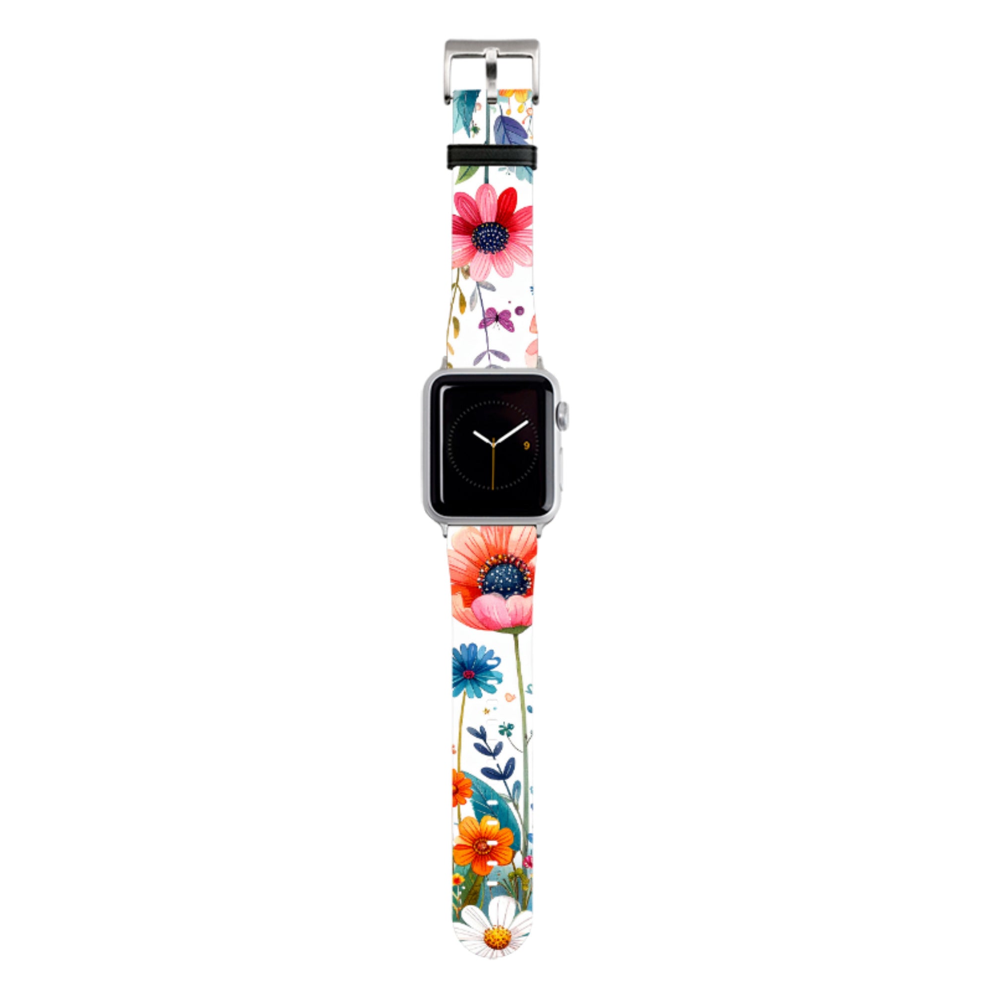 Field Floral Apple Watch Strap