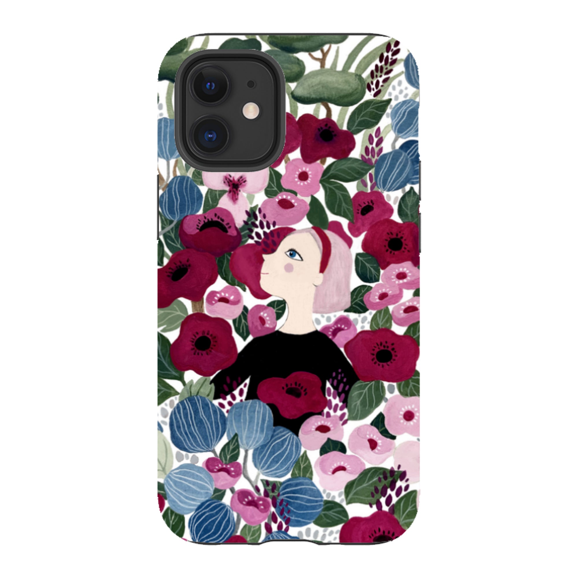 iPhone Tough Case - Flower Garden By Bex Parkin