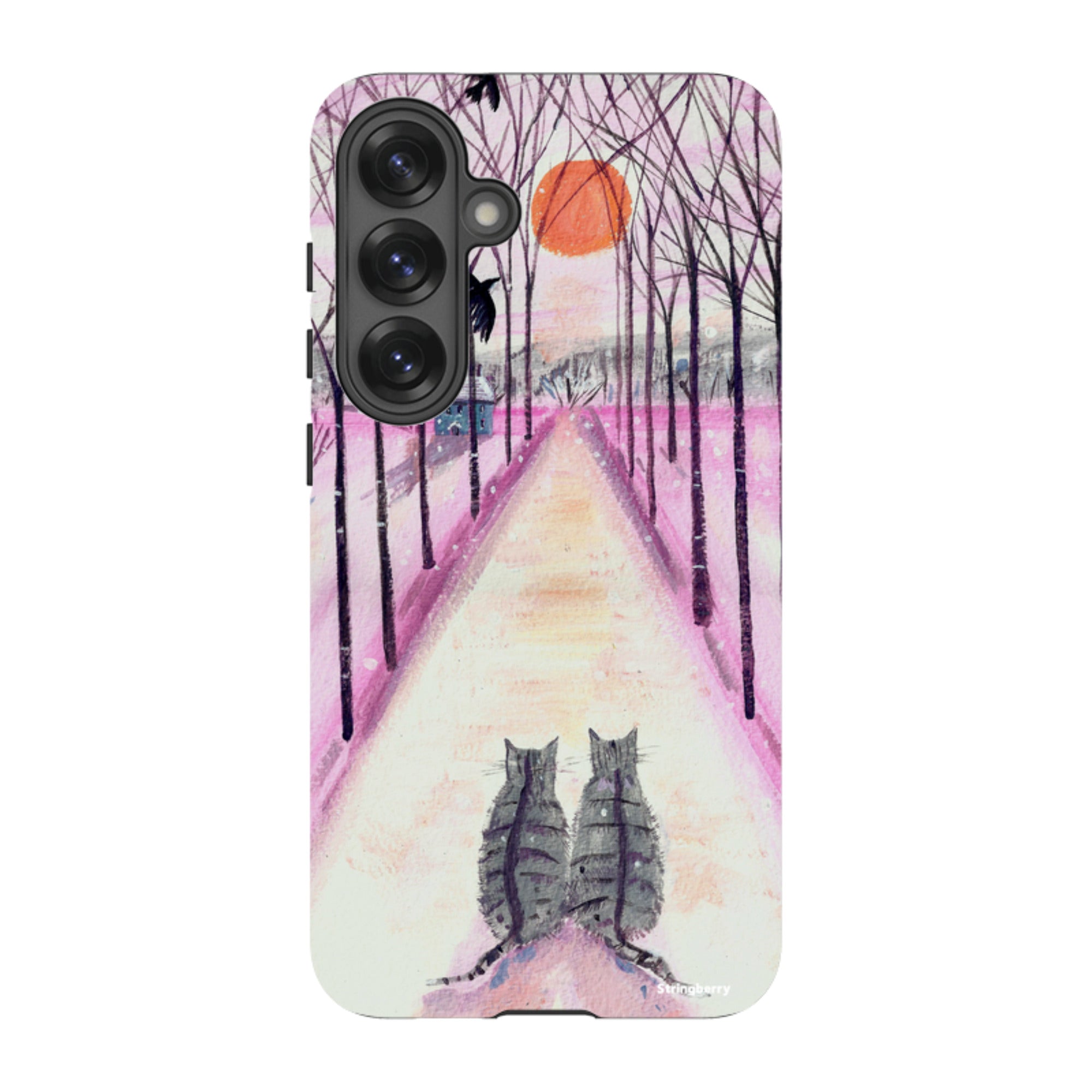 Samsung Tough Case - Winter Cats By Mary Stubberfield