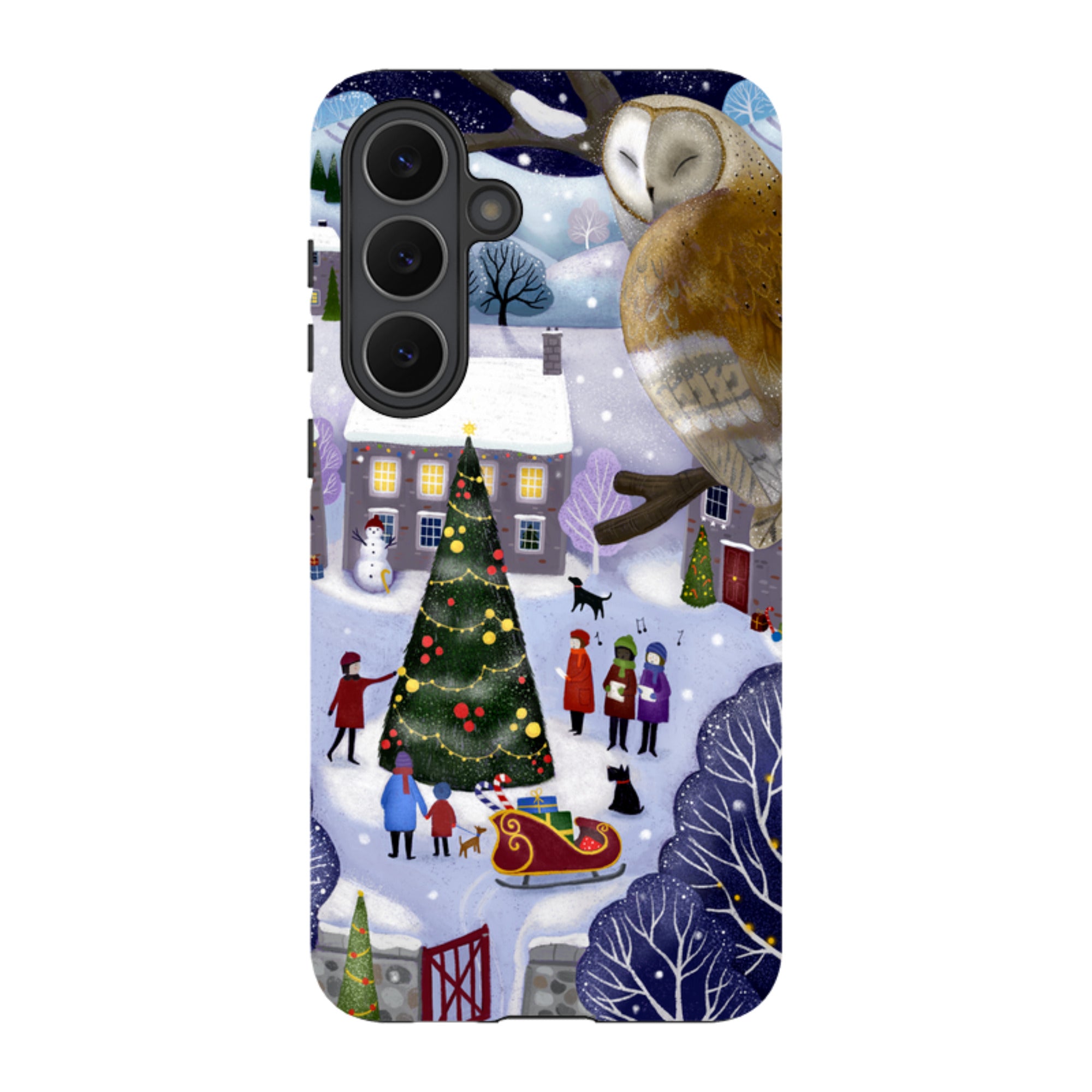 Samsung Tough Case - Advent Owl By Bex Parkin