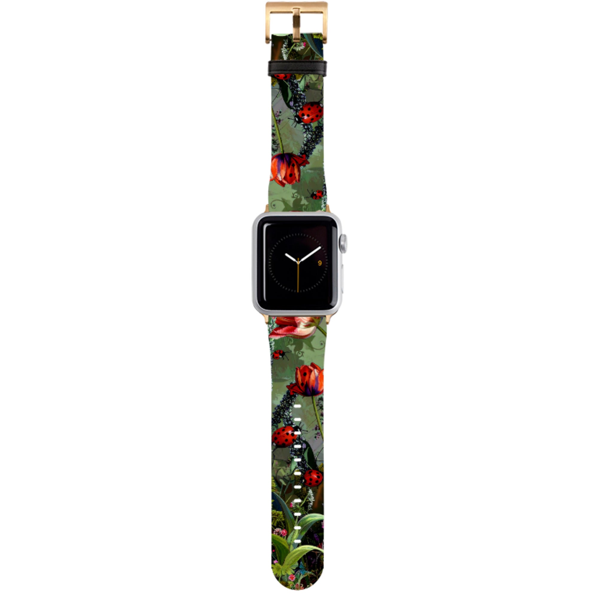 Green Vyne Ladybirds Apple Watch Strap