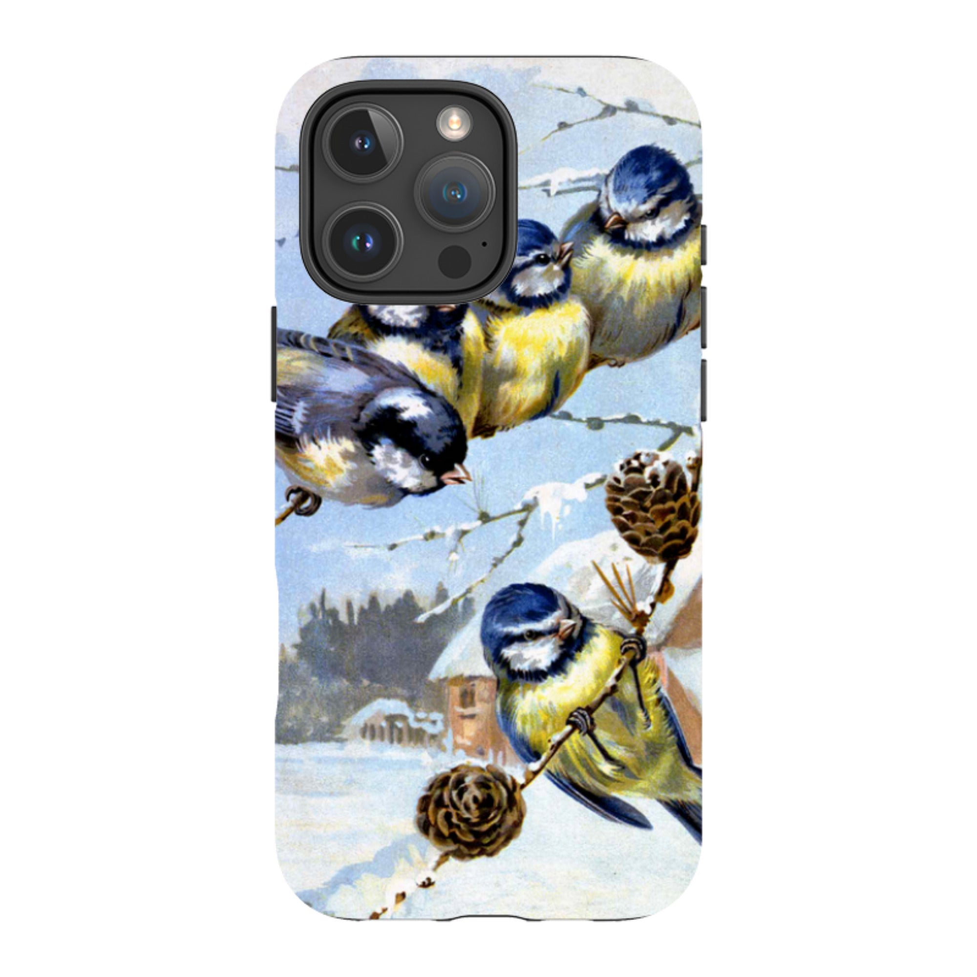 iPhone Tough Case - Winter Birds By Heritage