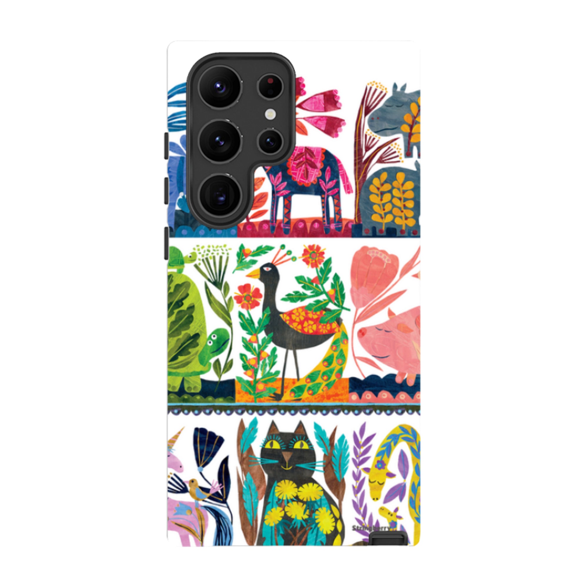 Samsung Tough Case - Folk Colour By Tracey English