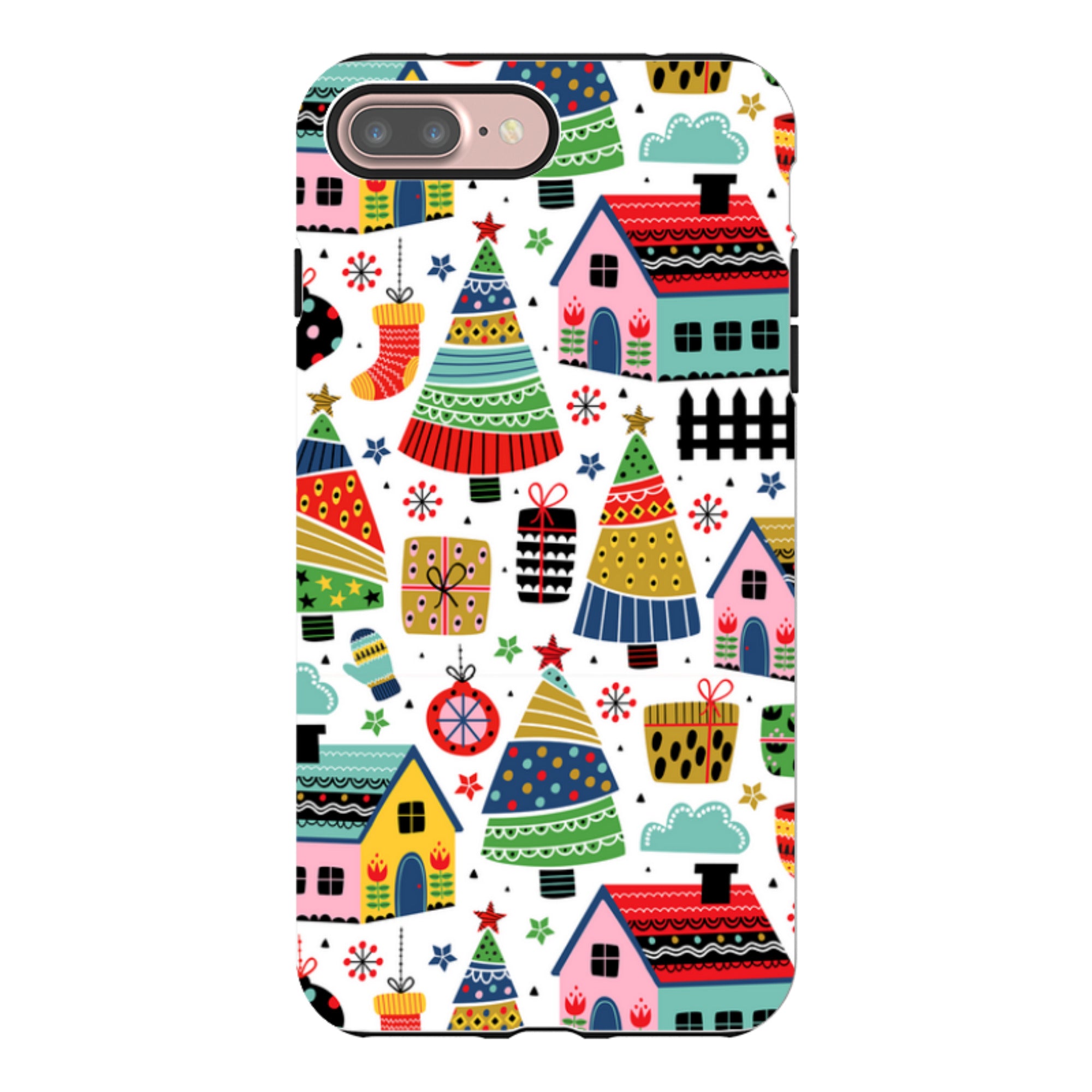 iPhone Tough Case - Scandi Xmas