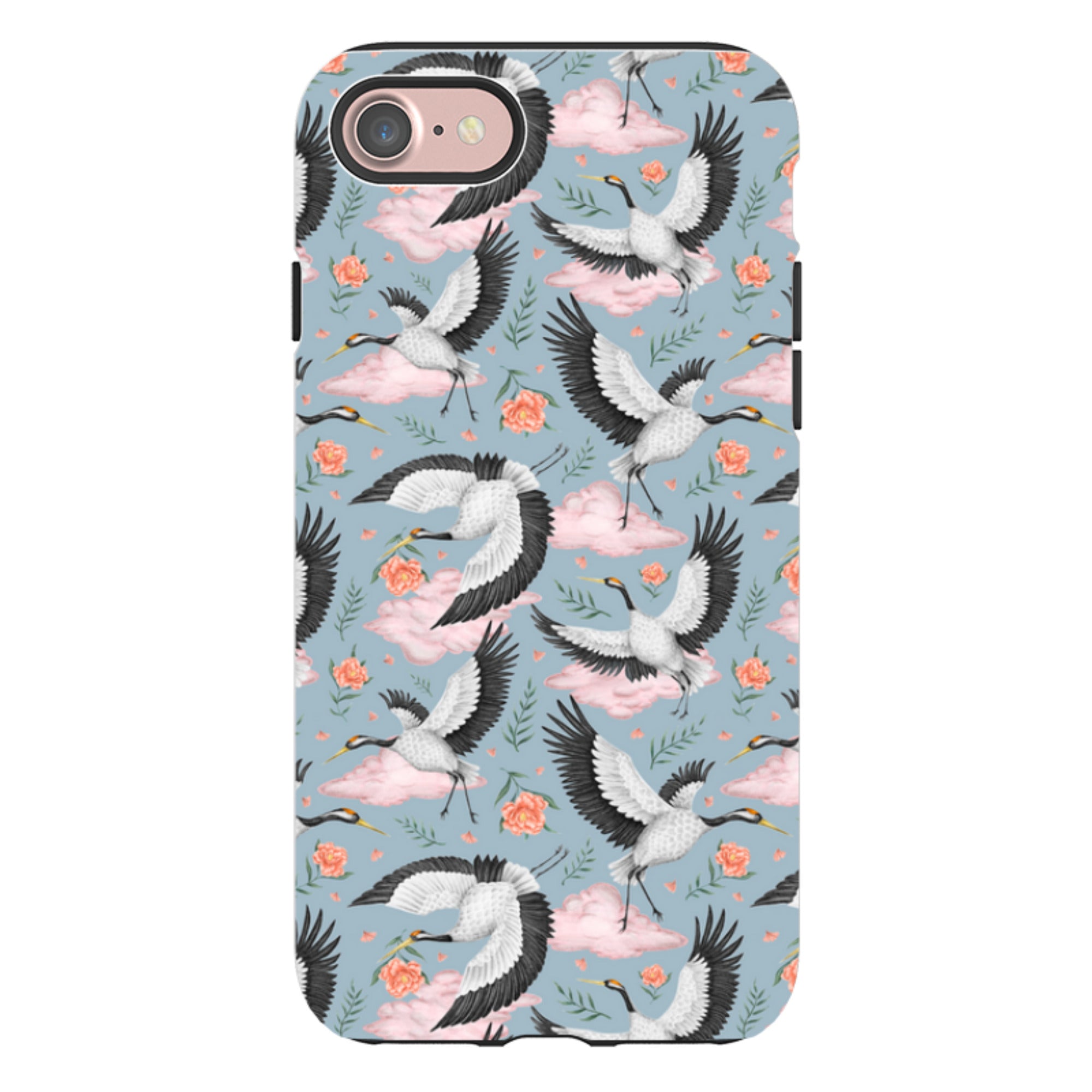 iPhone Tough Case - Flight Of The Cranes By Catherine Rowe