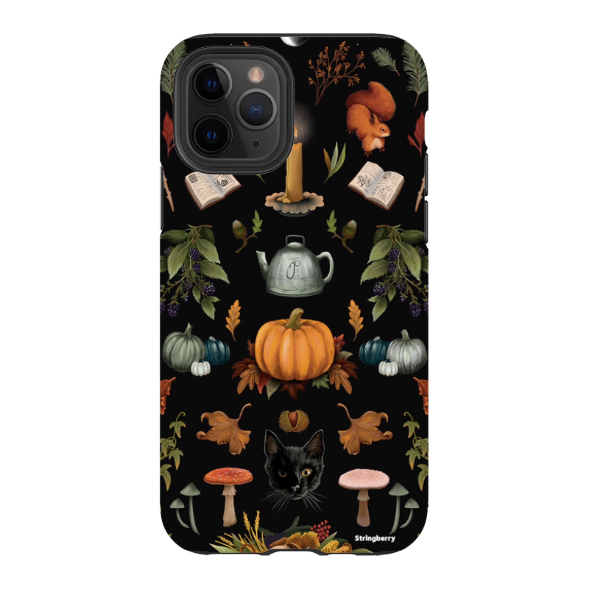 iPhone Tough Case - Autumn Pattern II By Anna Stead