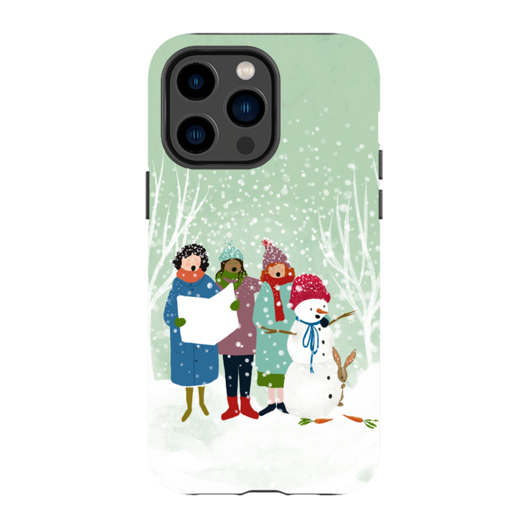 iPhone Tough Case - Card Singers 3 By Katherine Quinn