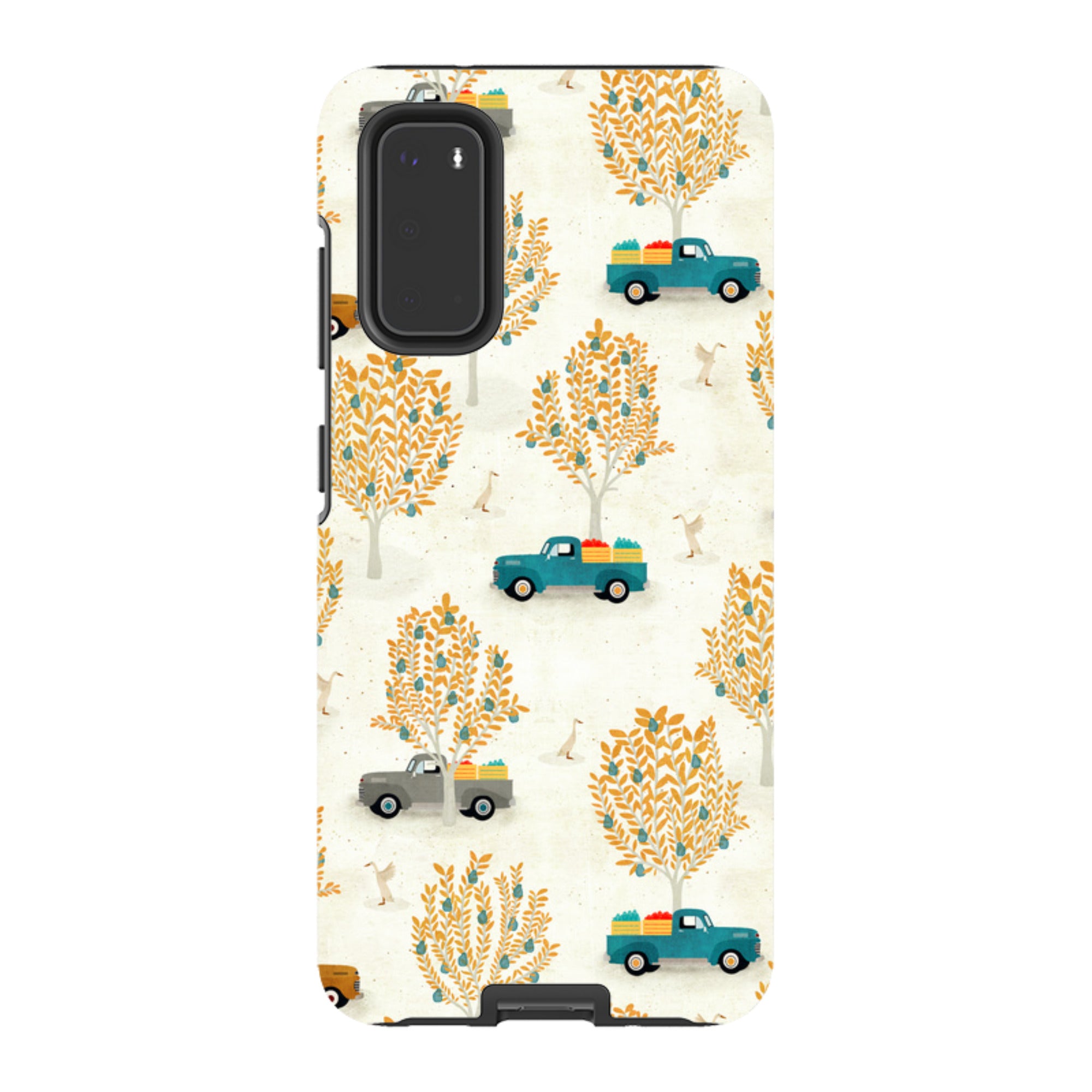Samsung Tough Case - Pear Trees and Trucks By Katherine Quinn