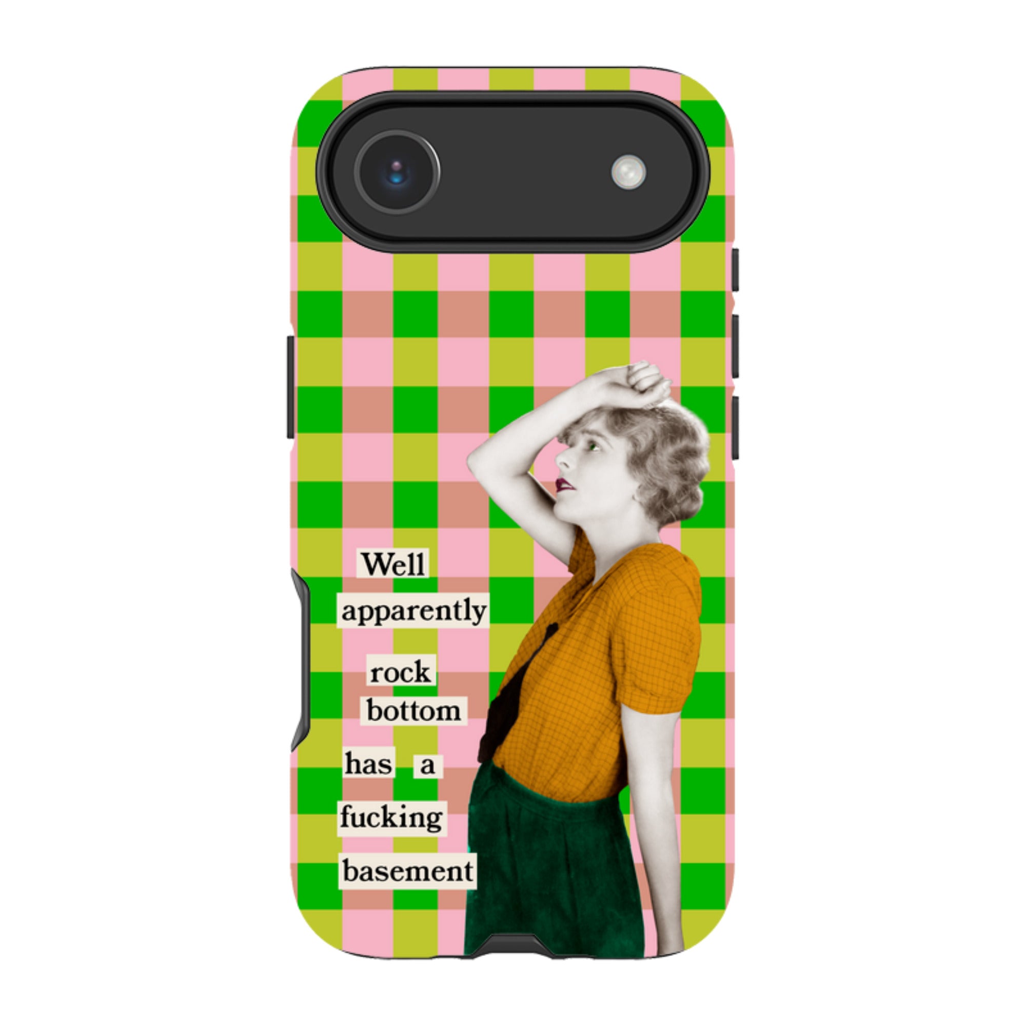 iPhone Tough Case - Rock Bottom By Clare Jordan