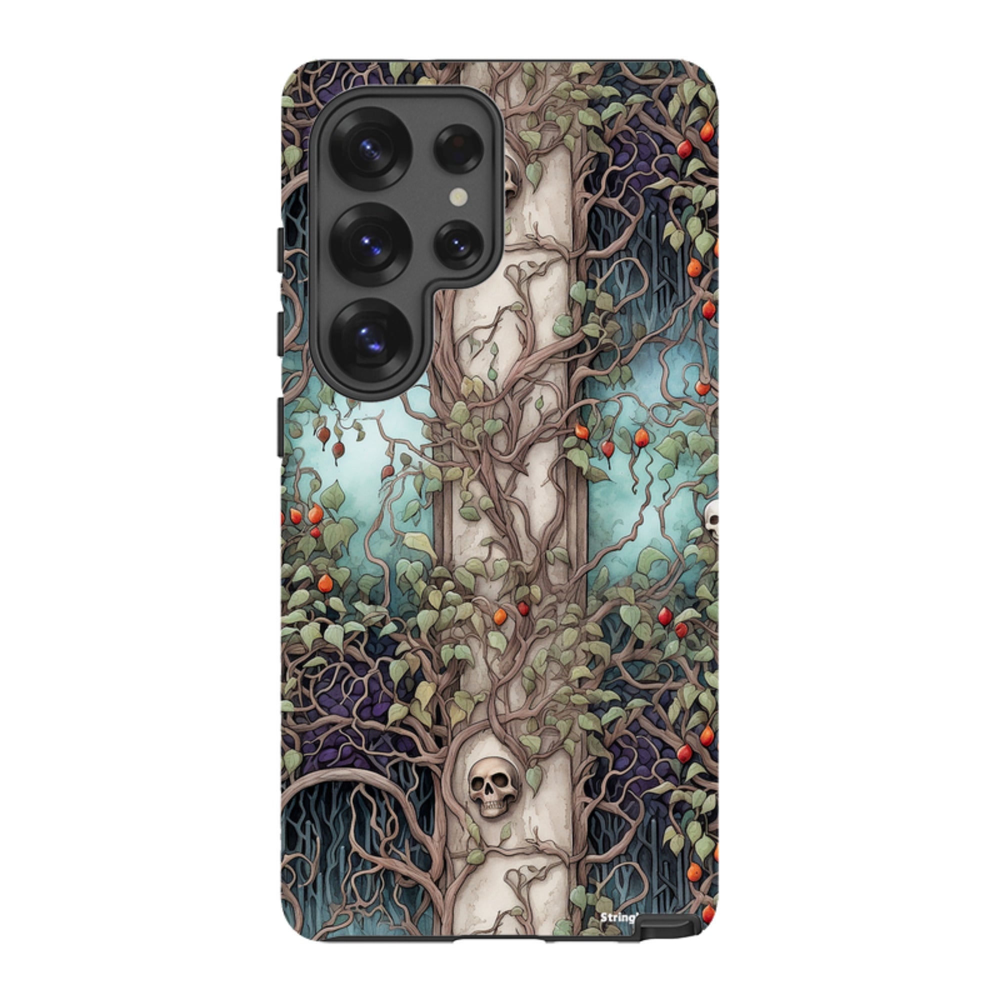 Samsung Tough Case - Skull Trees