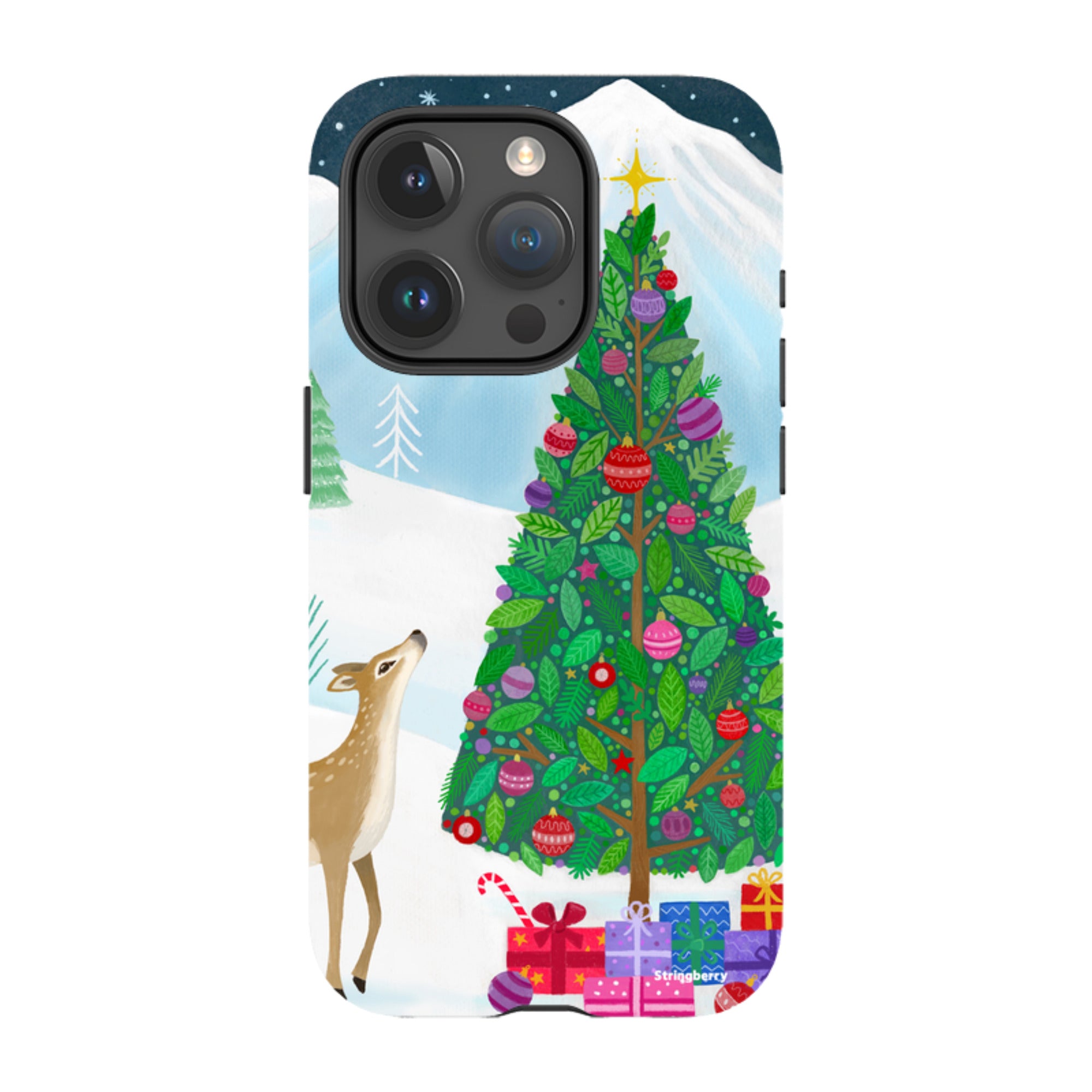 iPhone Tough Case - Jolly Season By Bex Parkin